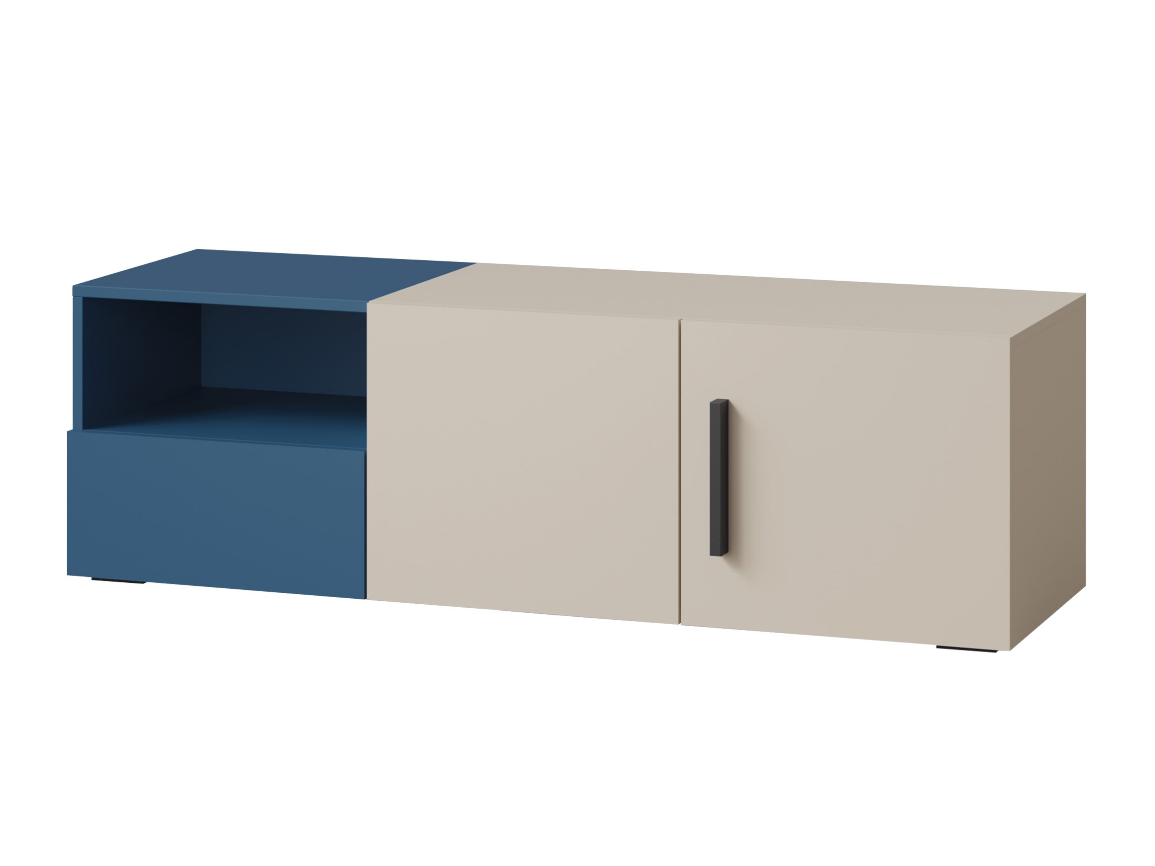 Mobile porta TV Etruva 108 (Cachemire + Blu)