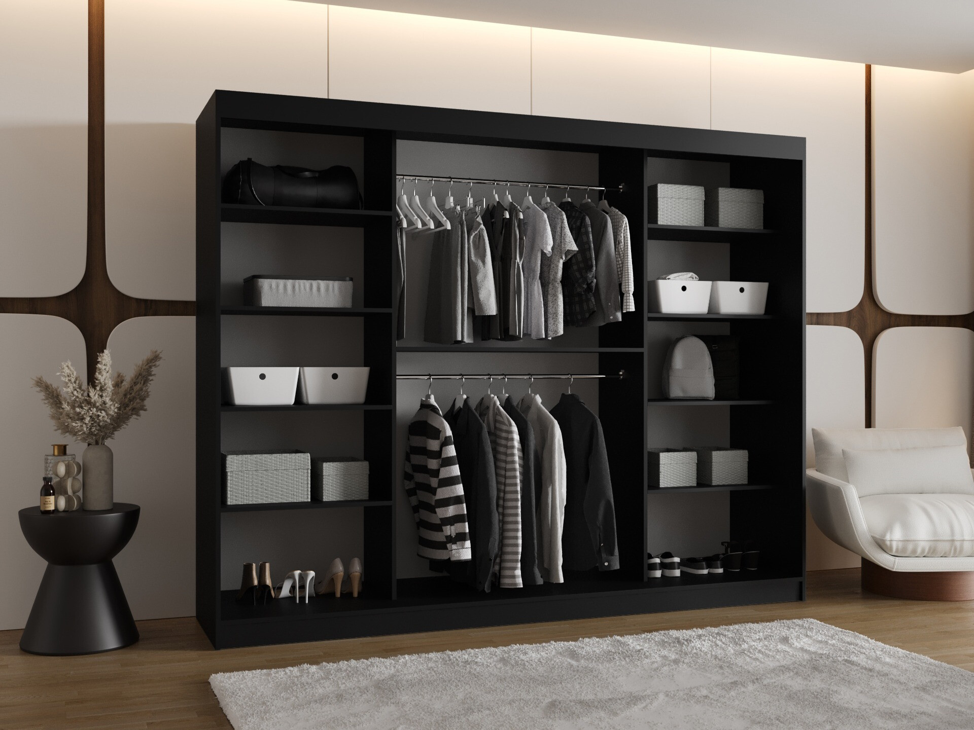 Armadio Hartford 497 (Nero)