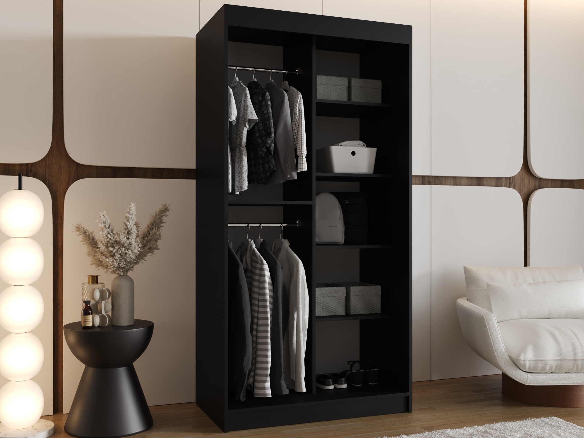 Armadio Hartford 498 (Nero)