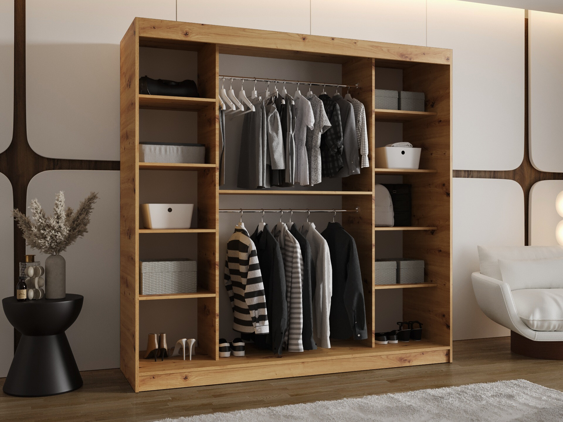 Armadio Hartford 499 (Rovere Artisan)