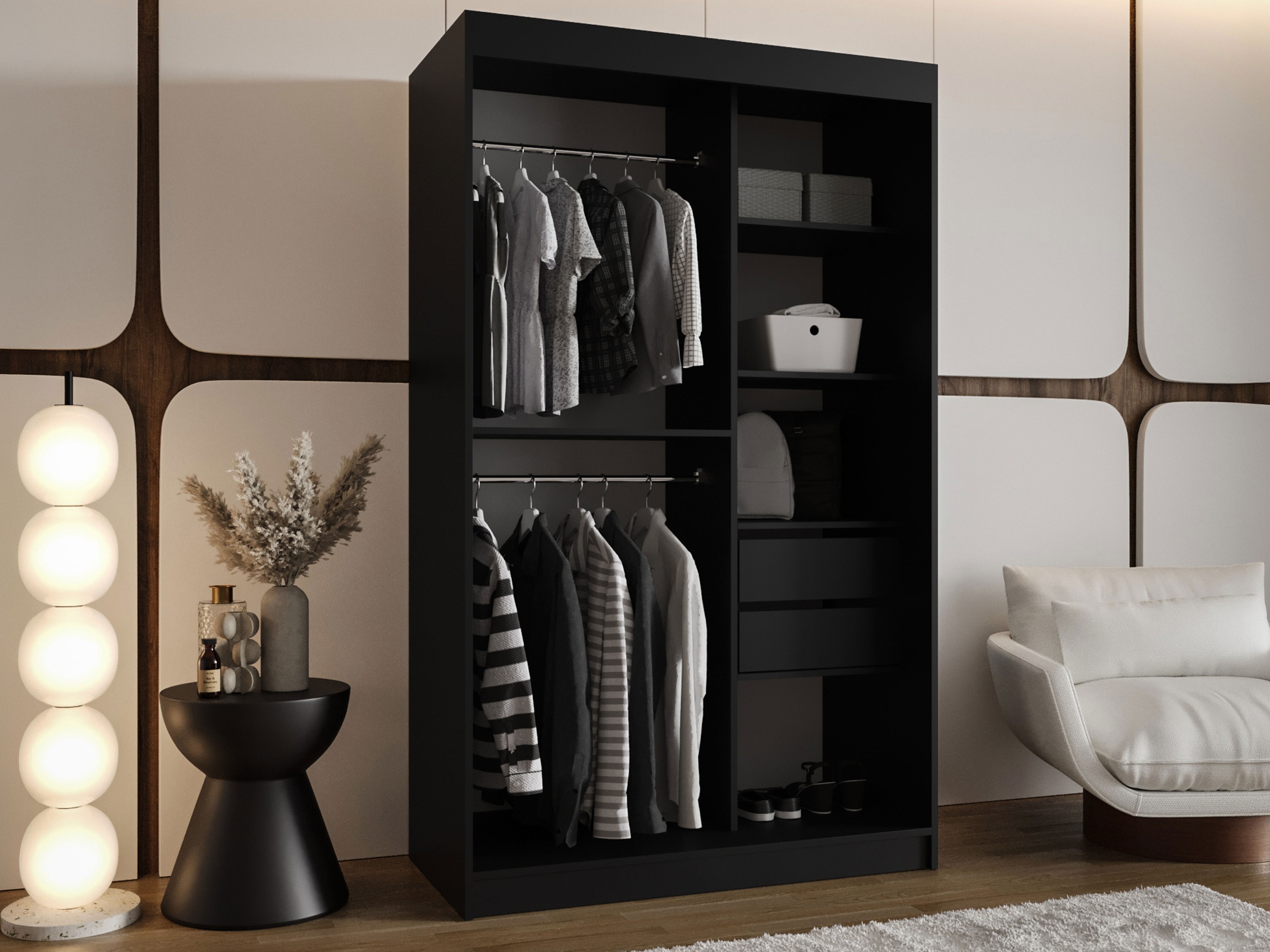 Armadio Hartford 501 (Nero)