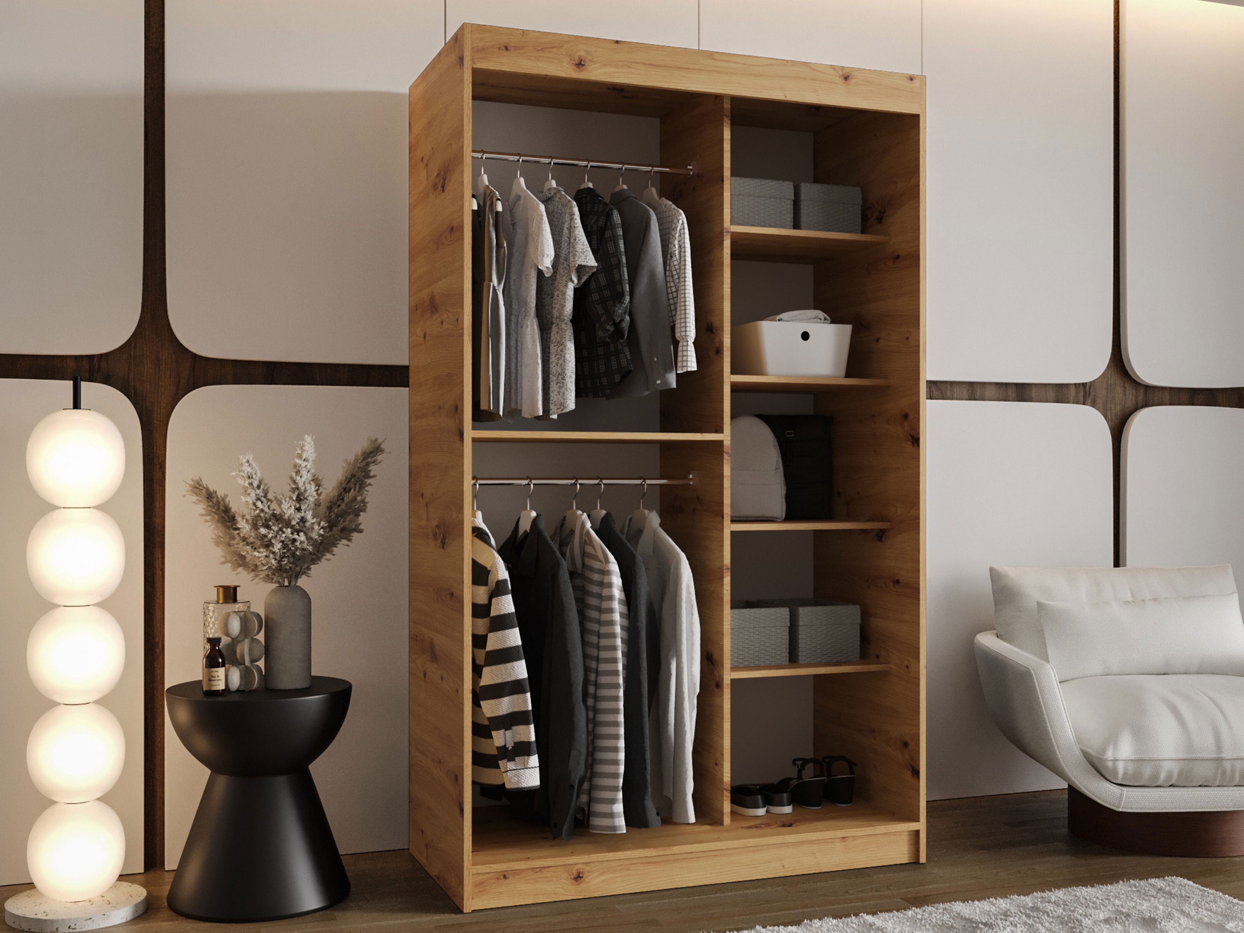 Armadio Hartford 501 (Rovere Artisan)