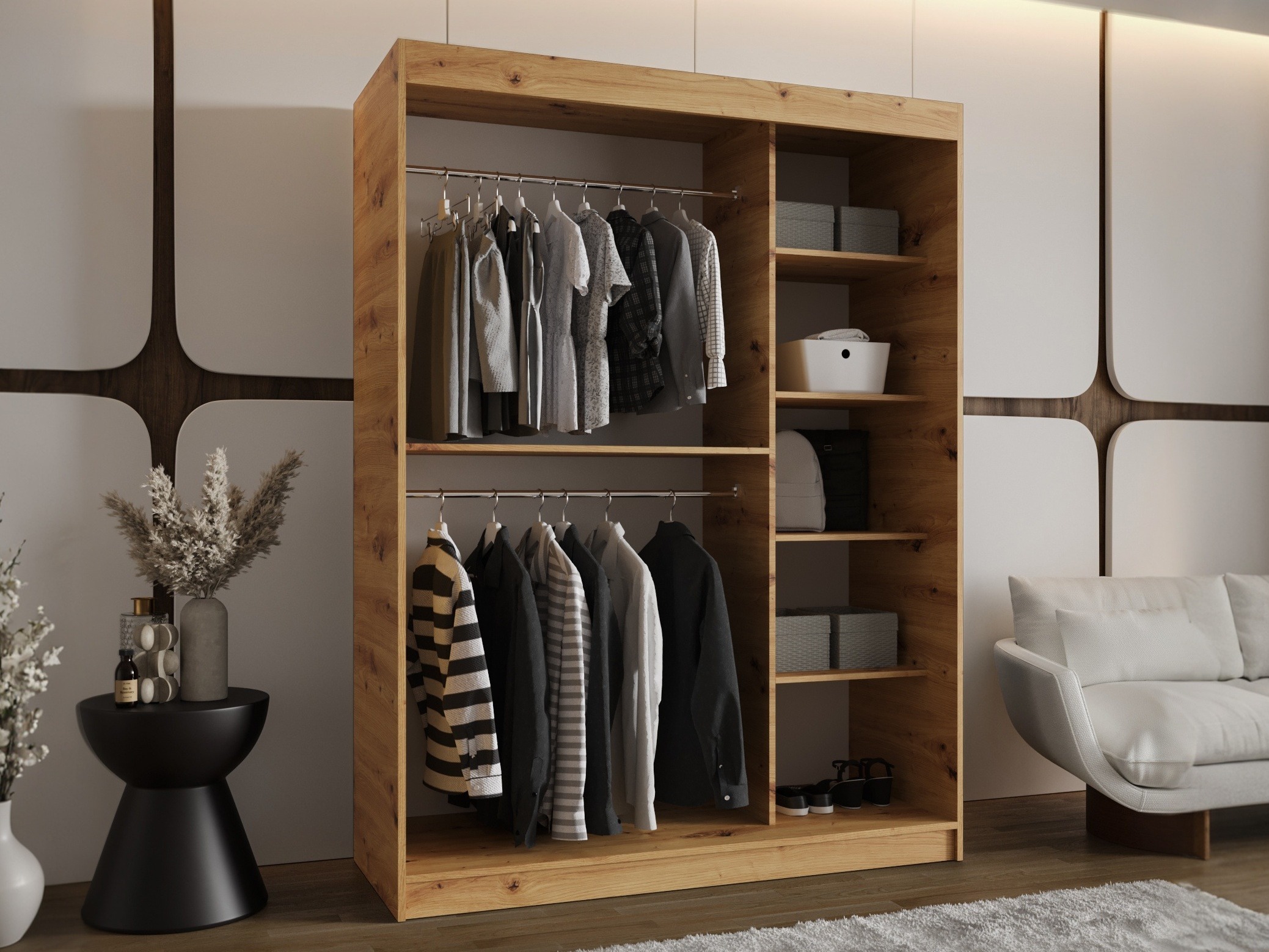 Armadio Hartford 503 (Rovere Artisan)