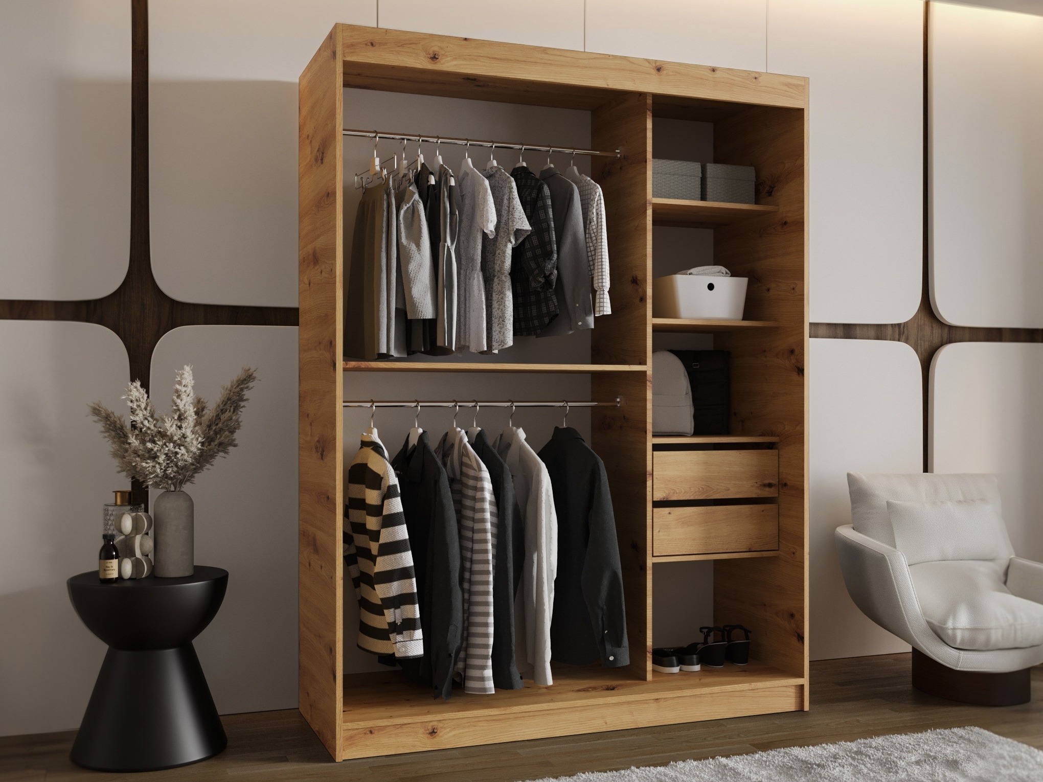 Armadio Hartford 503 (Rovere Artisan)