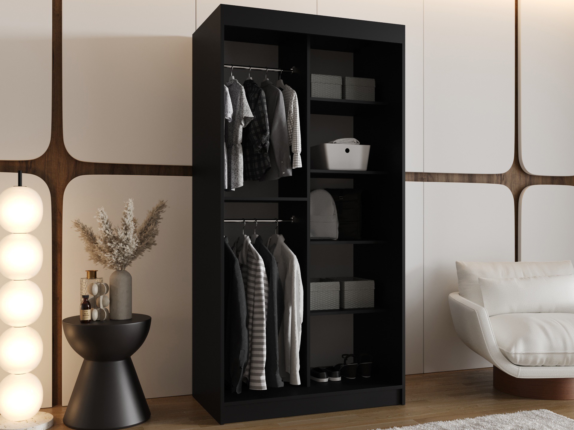 Armadio Hartford 505 (Nero)