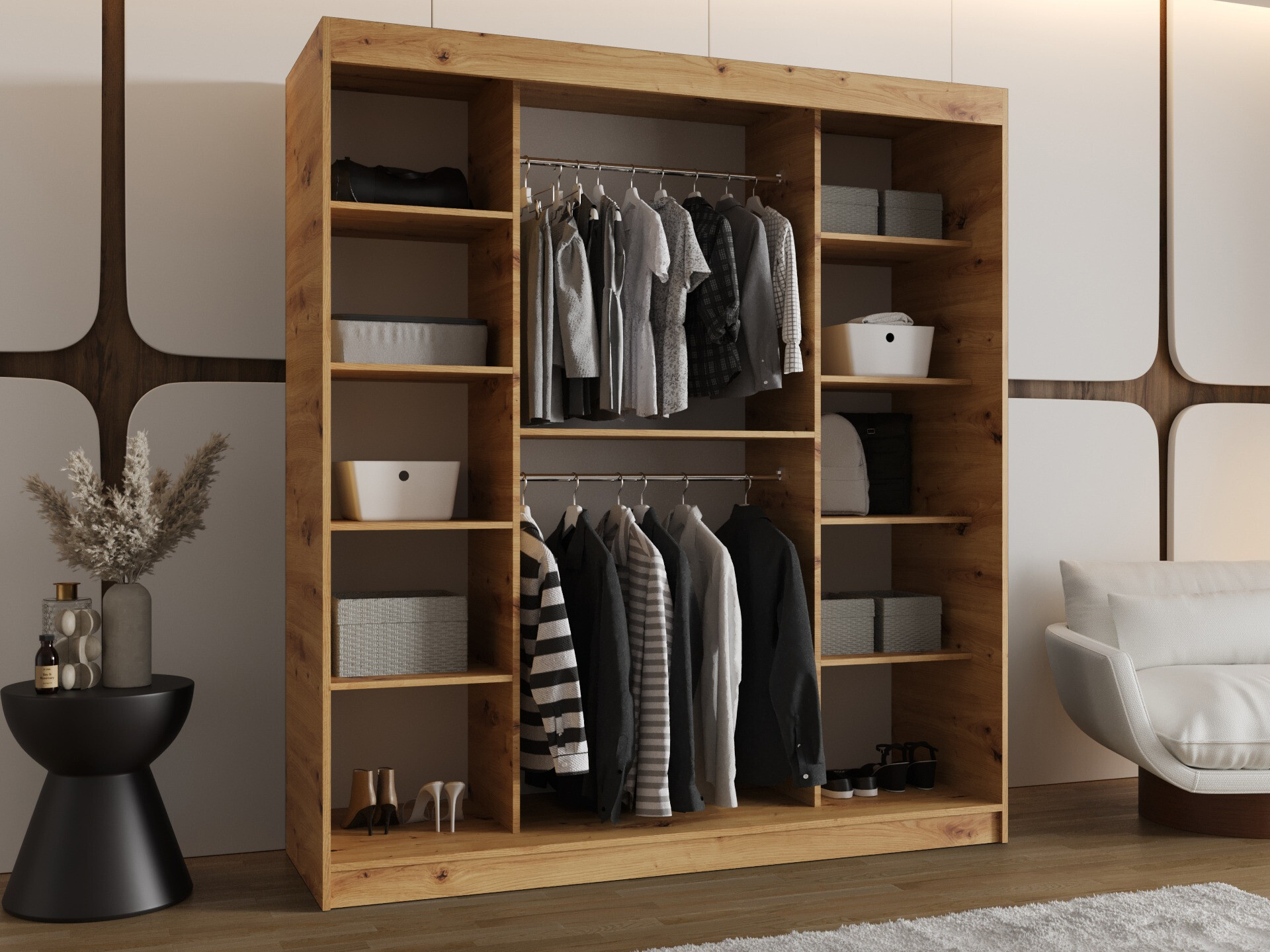 Armadio Hartford 506 (Rovere Artisan)