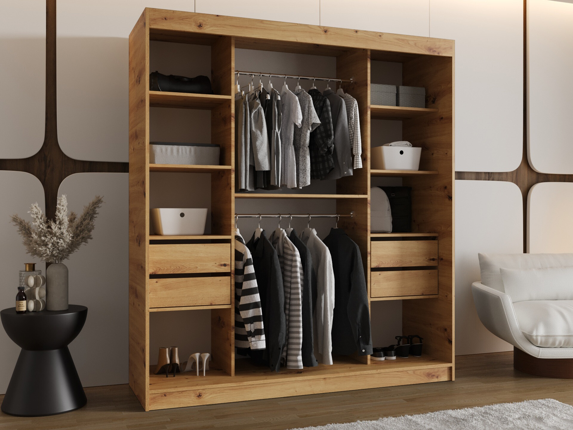 Armadio Hartford 506 (Rovere Artisan)