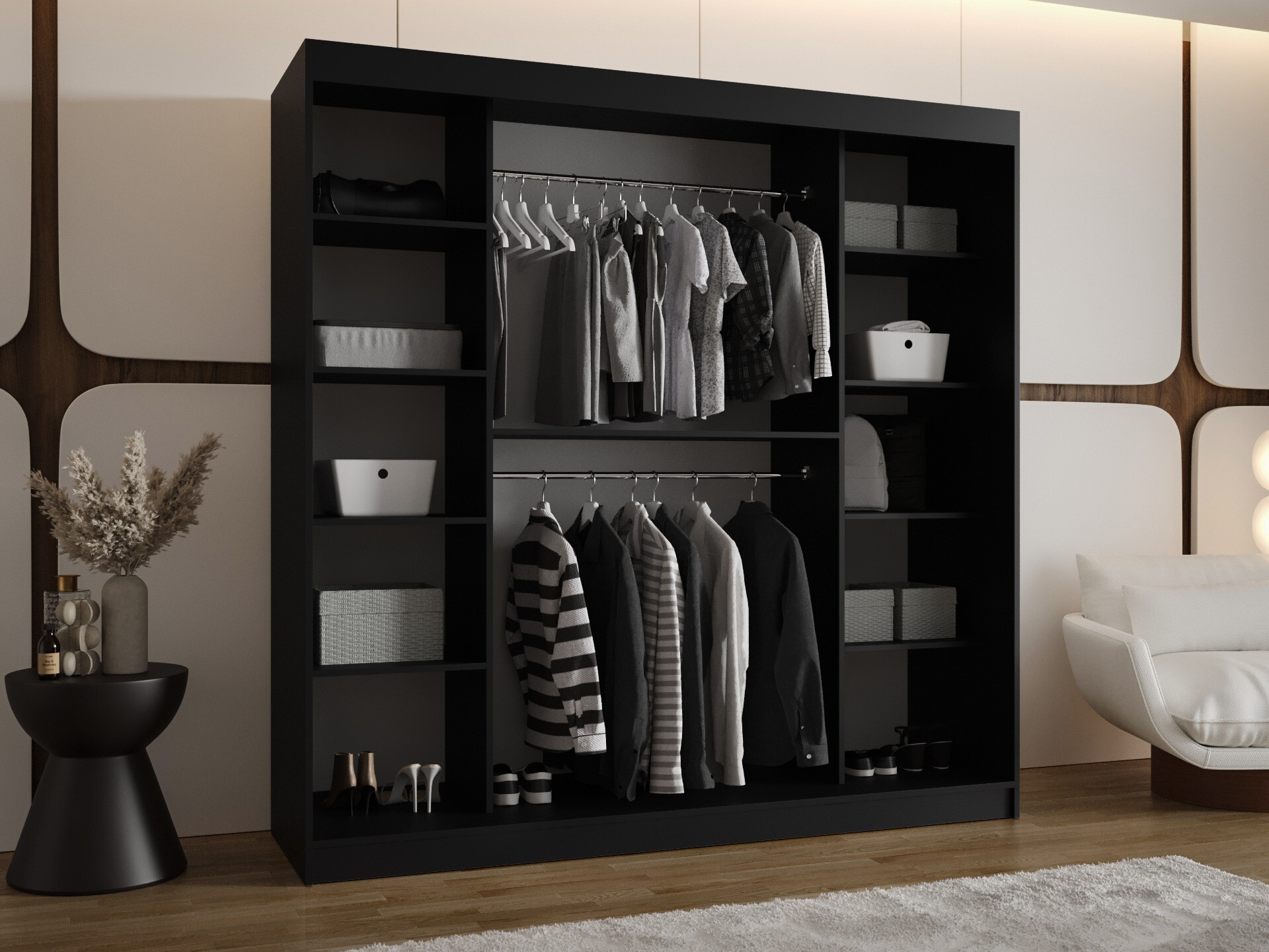 Armadio Hartford 507 (Nero)