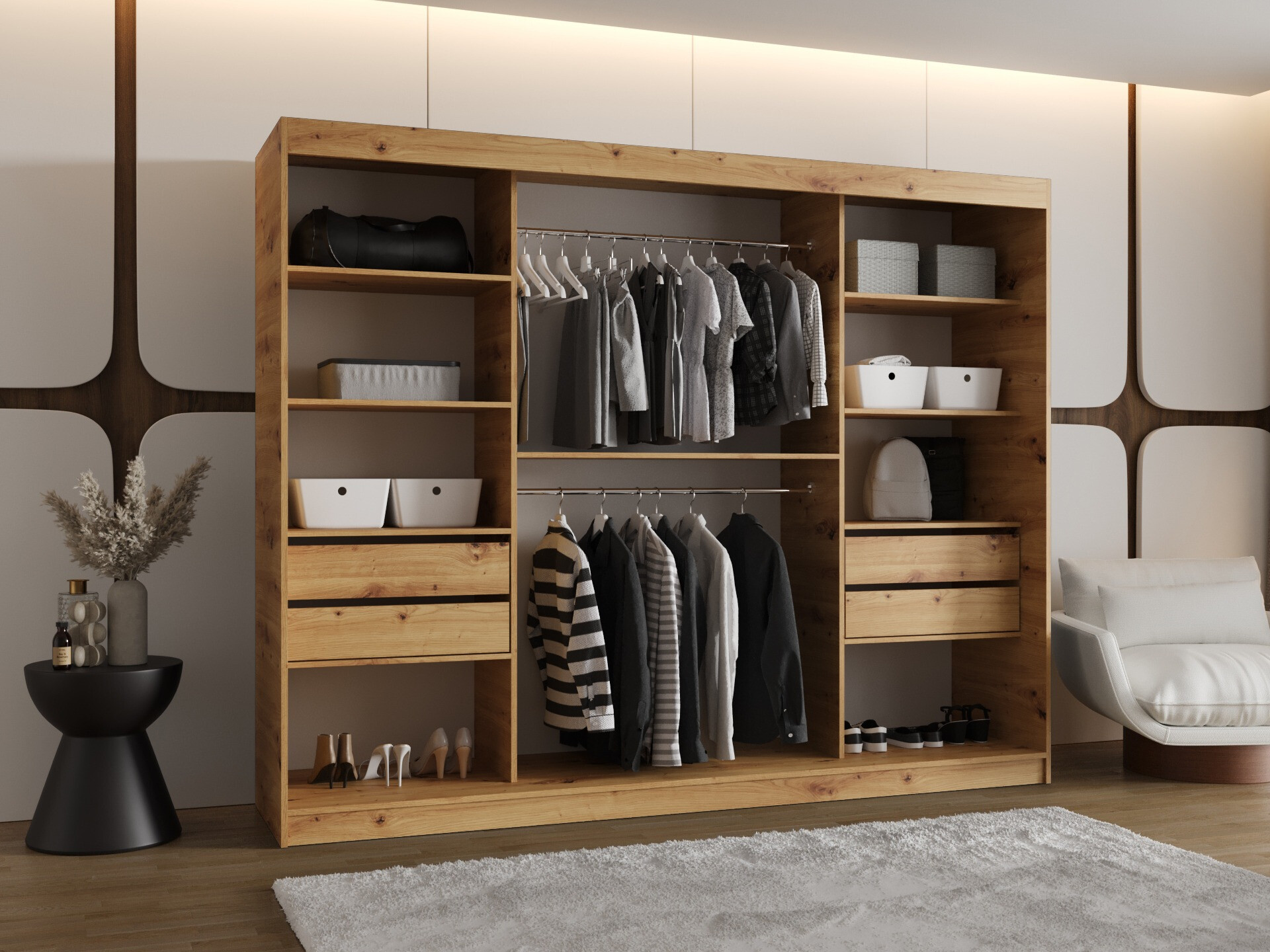 Armadio Hartford 508 (Rovere Artisan)