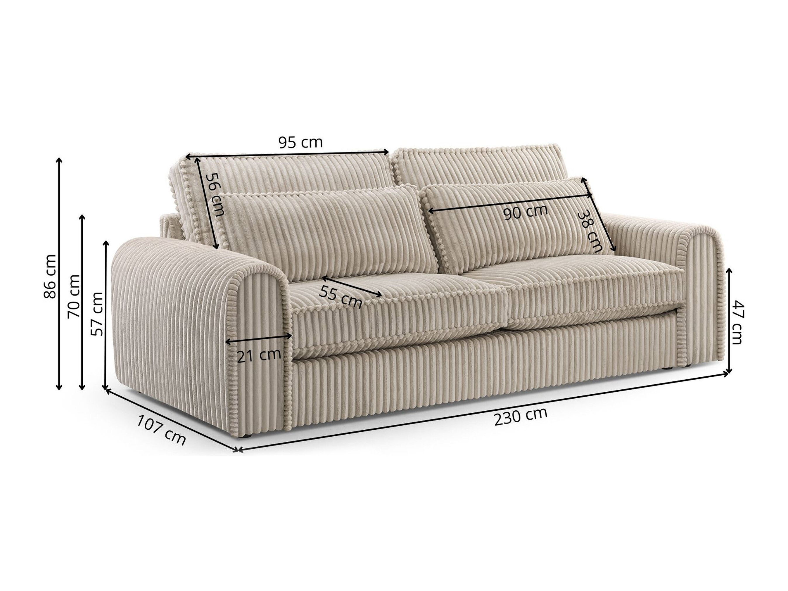 Divano Lufkin 132 (Tilia 17)