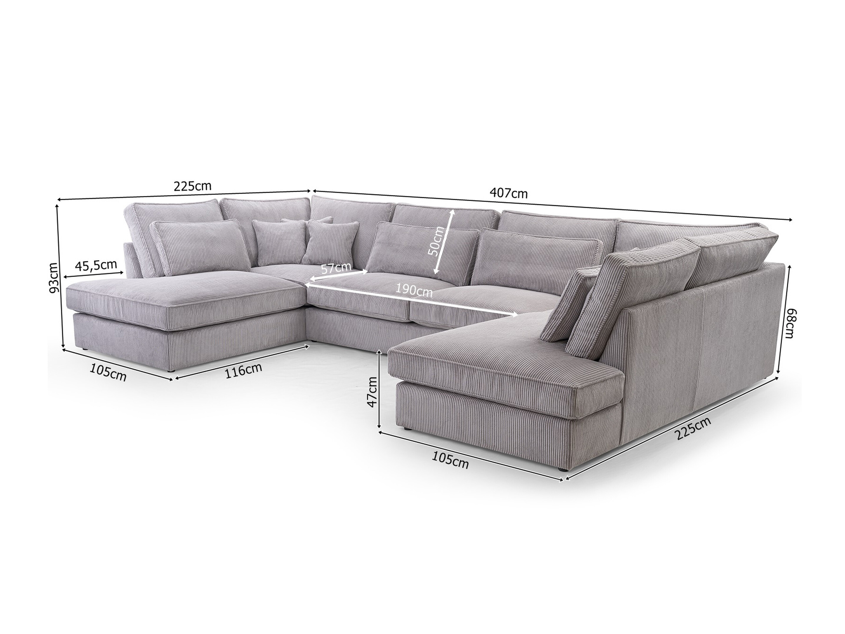 Divano angolare Somava 104 (Lincoln 86)