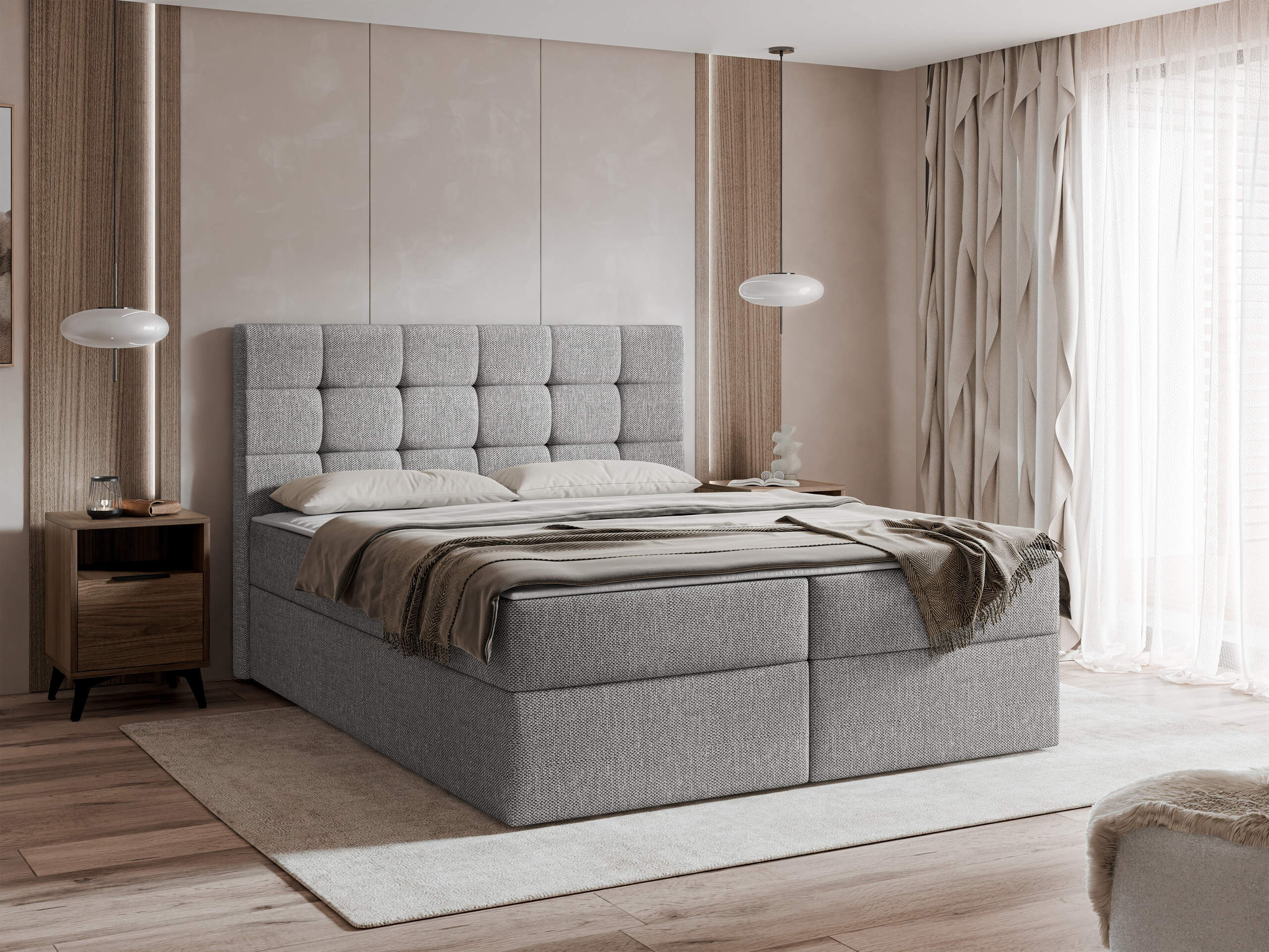 Letto continentale Comfivo Osculum I (Muna 08)