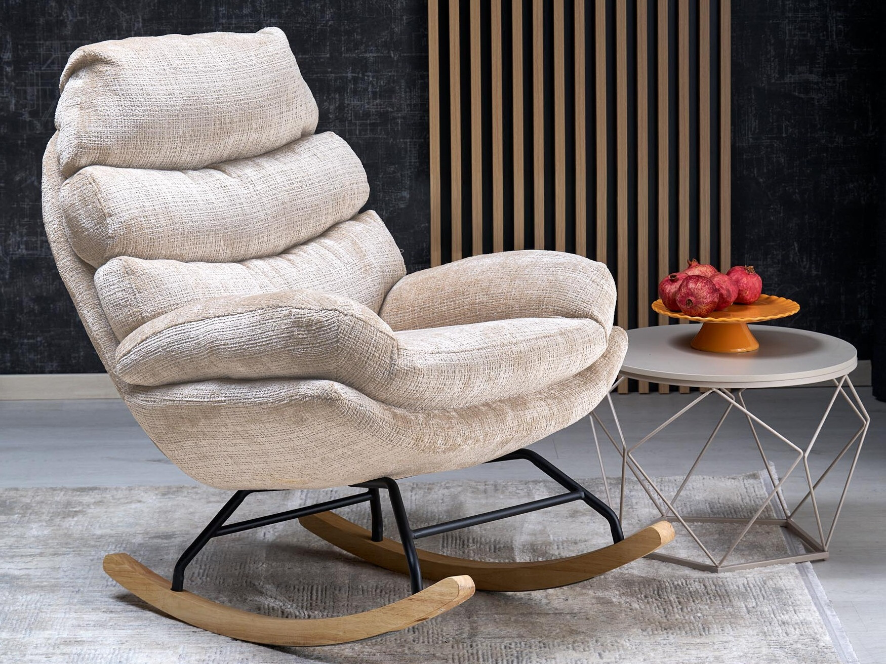 Sedia a dondolo Houston 2187 (Cremona 14)