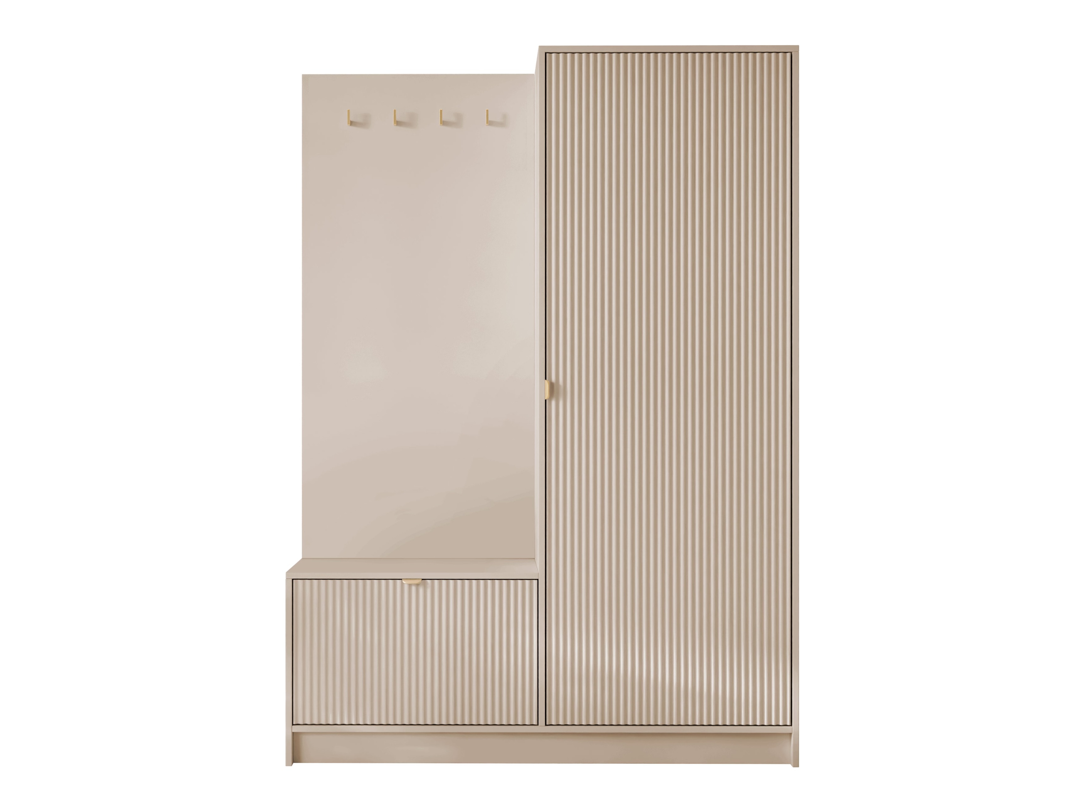 Set arredo da corridoio Comfivo Larmire 128 (Beige)