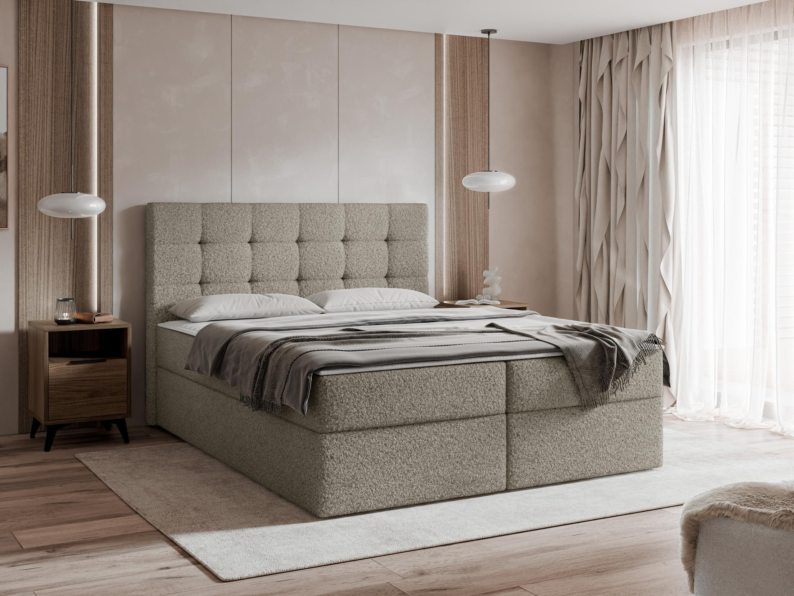 Letto continentale Comfivo Osculum I (Lambi 03)