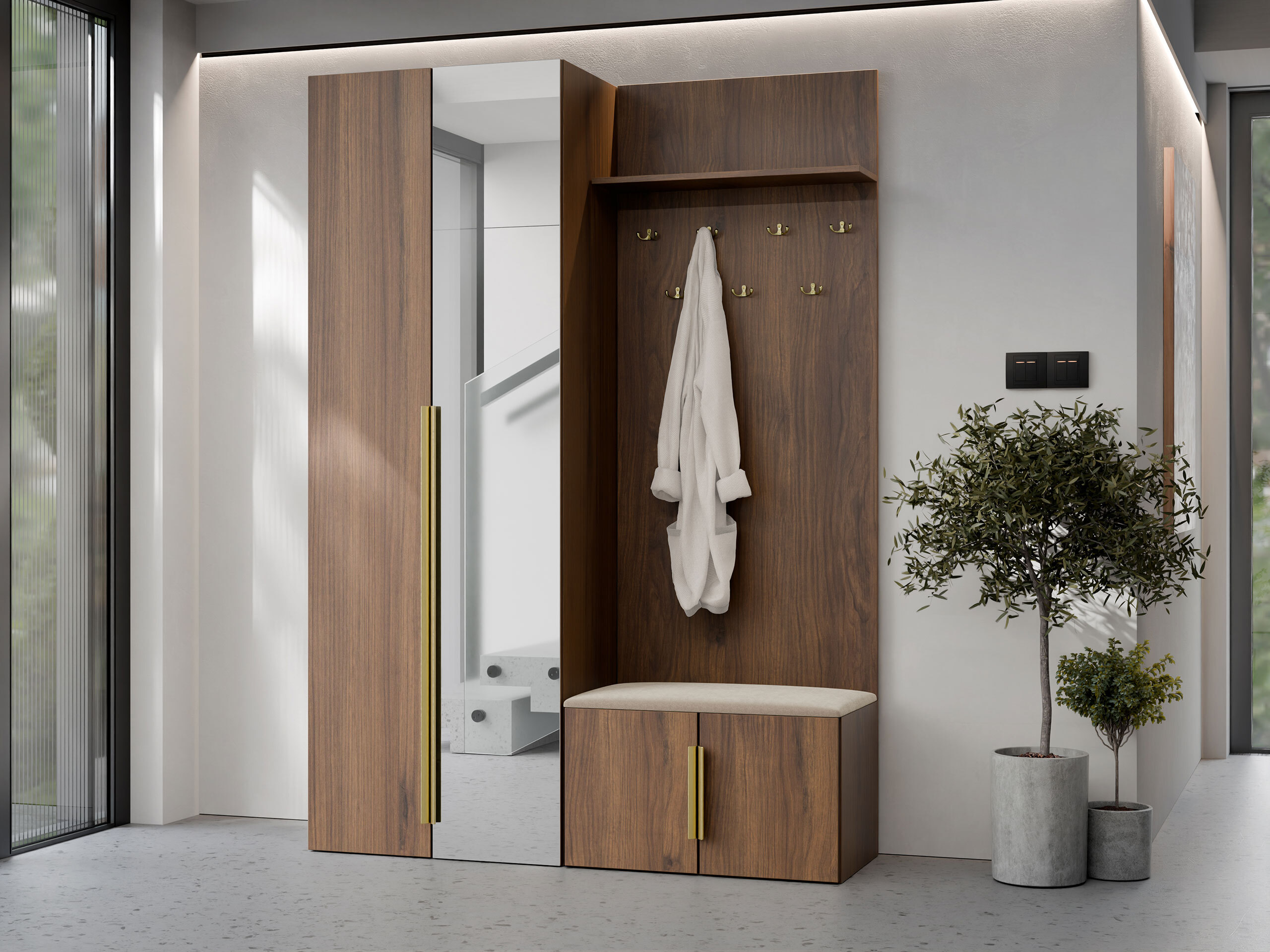 Scaffale Comfivo 579 (Noce)