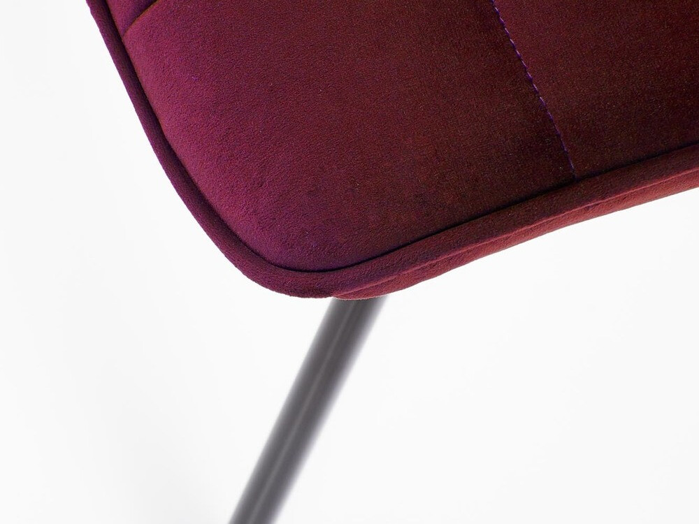 Sedia Houston 739 (Bordò + Nero)