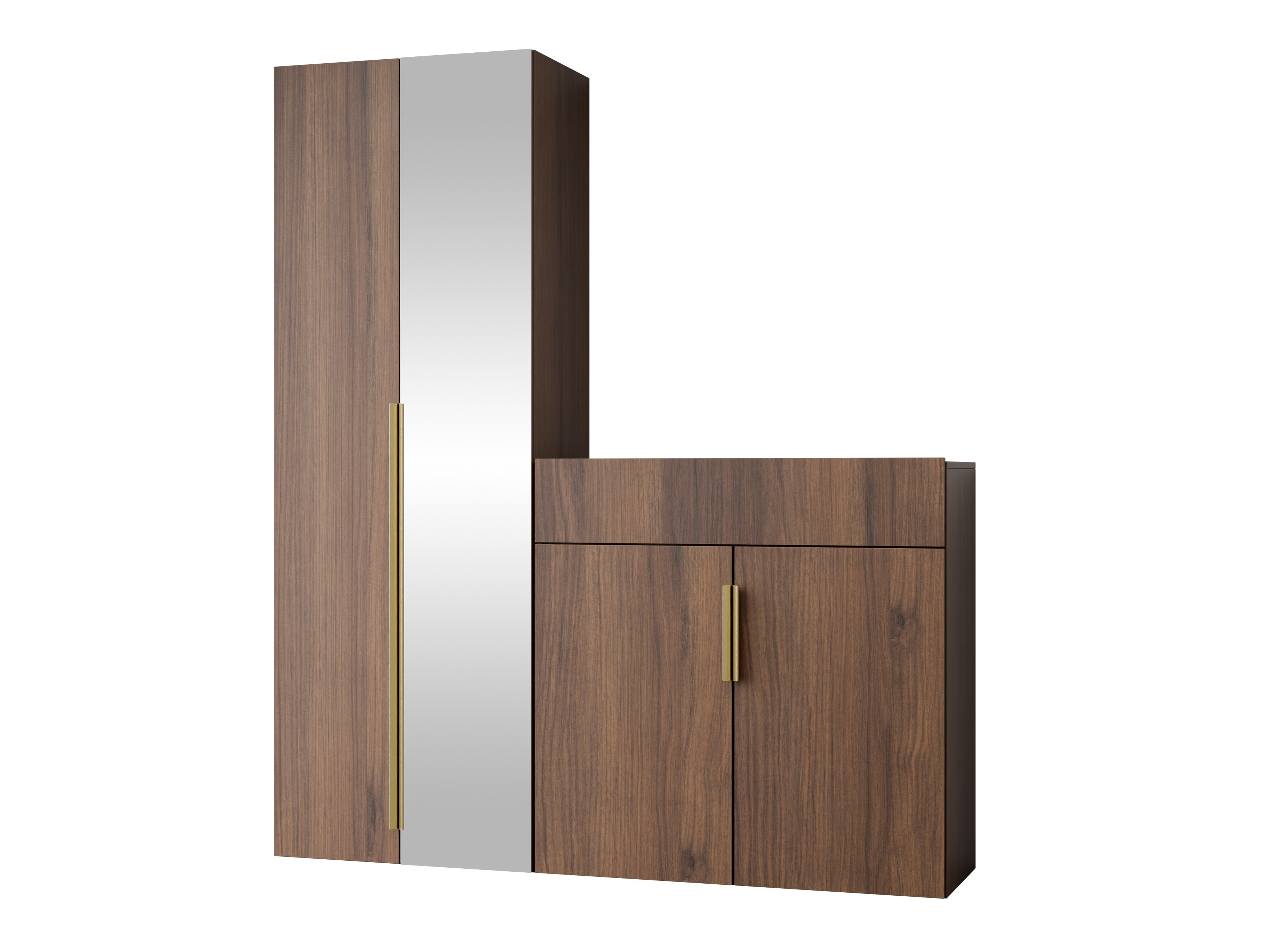 Set arredo da corridoio Comfivo Auditor II (Noce)