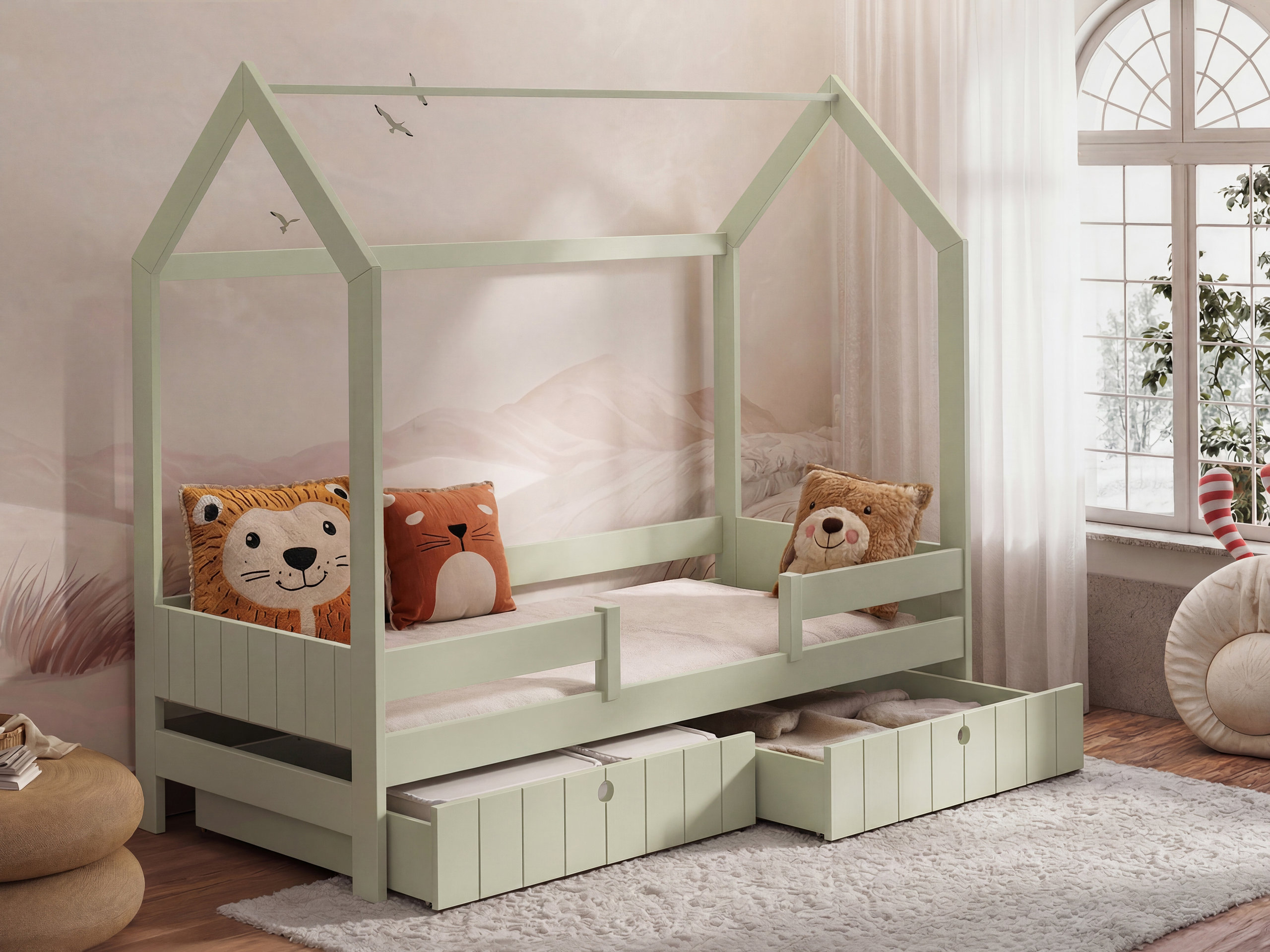 Letto Henderson 171 (Olivo chiaro)