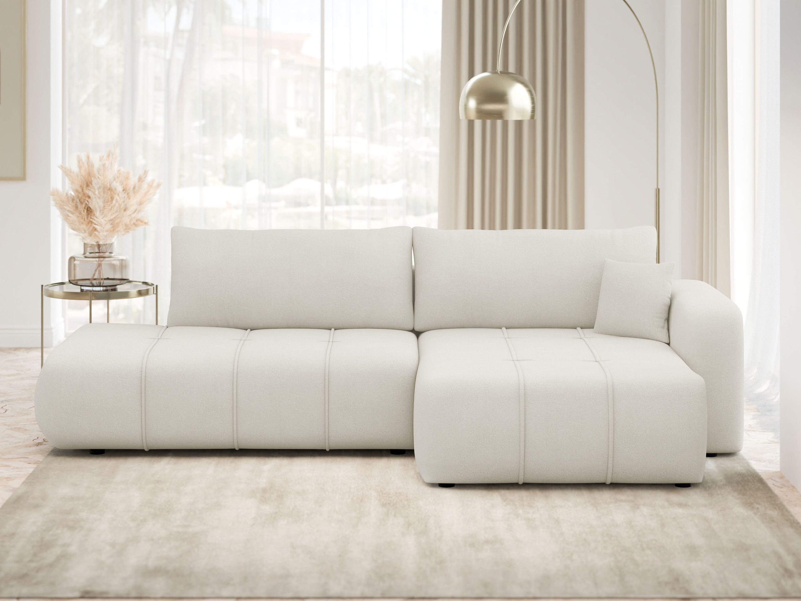Divano angolare Comfivo Laurus III (Velo 621)