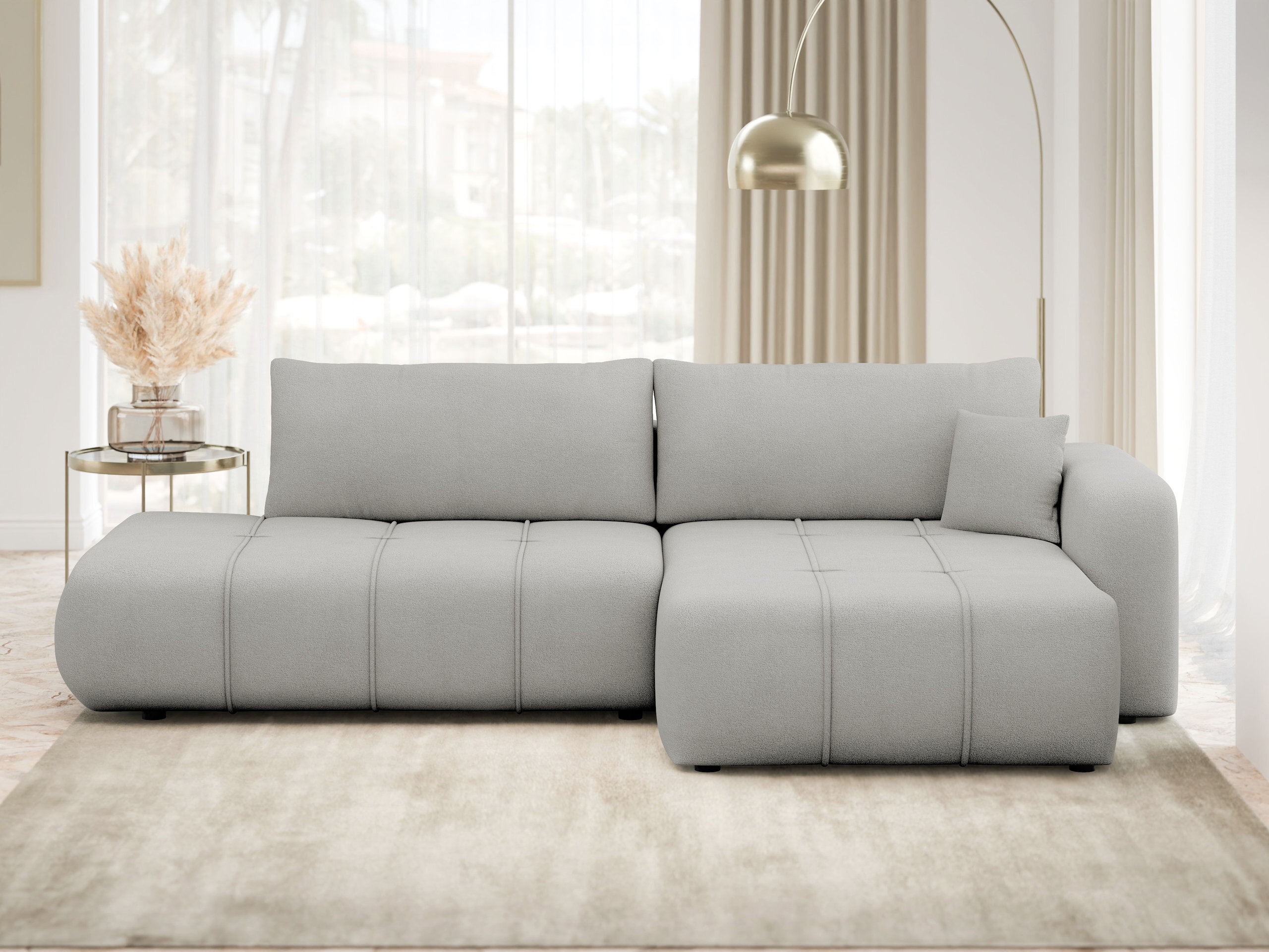 Divano angolare Comfivo Laurus III (Velo 633)