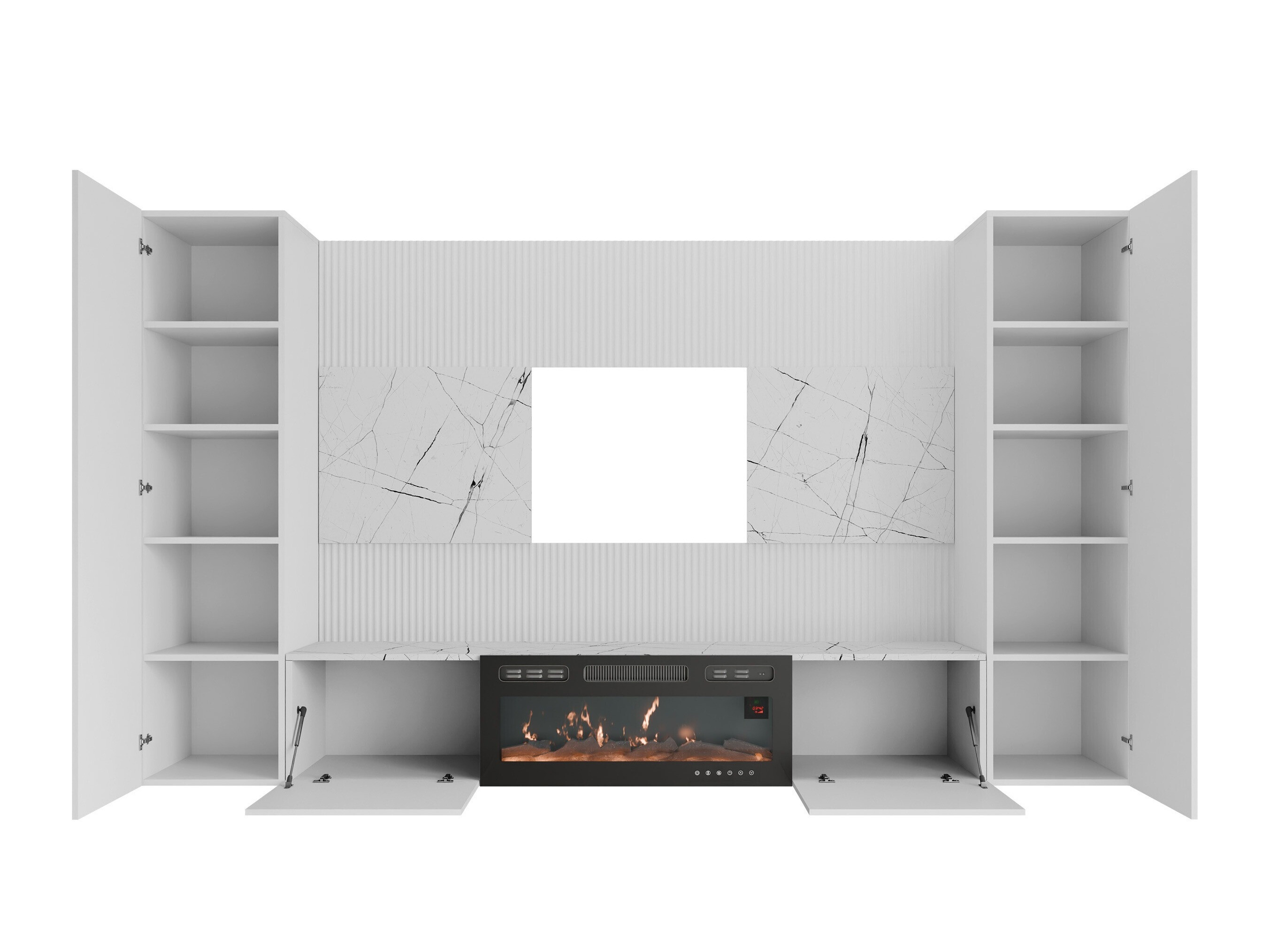 Parete attrezzata Comfivo Salix VIII (Beige + Rovere cremona)