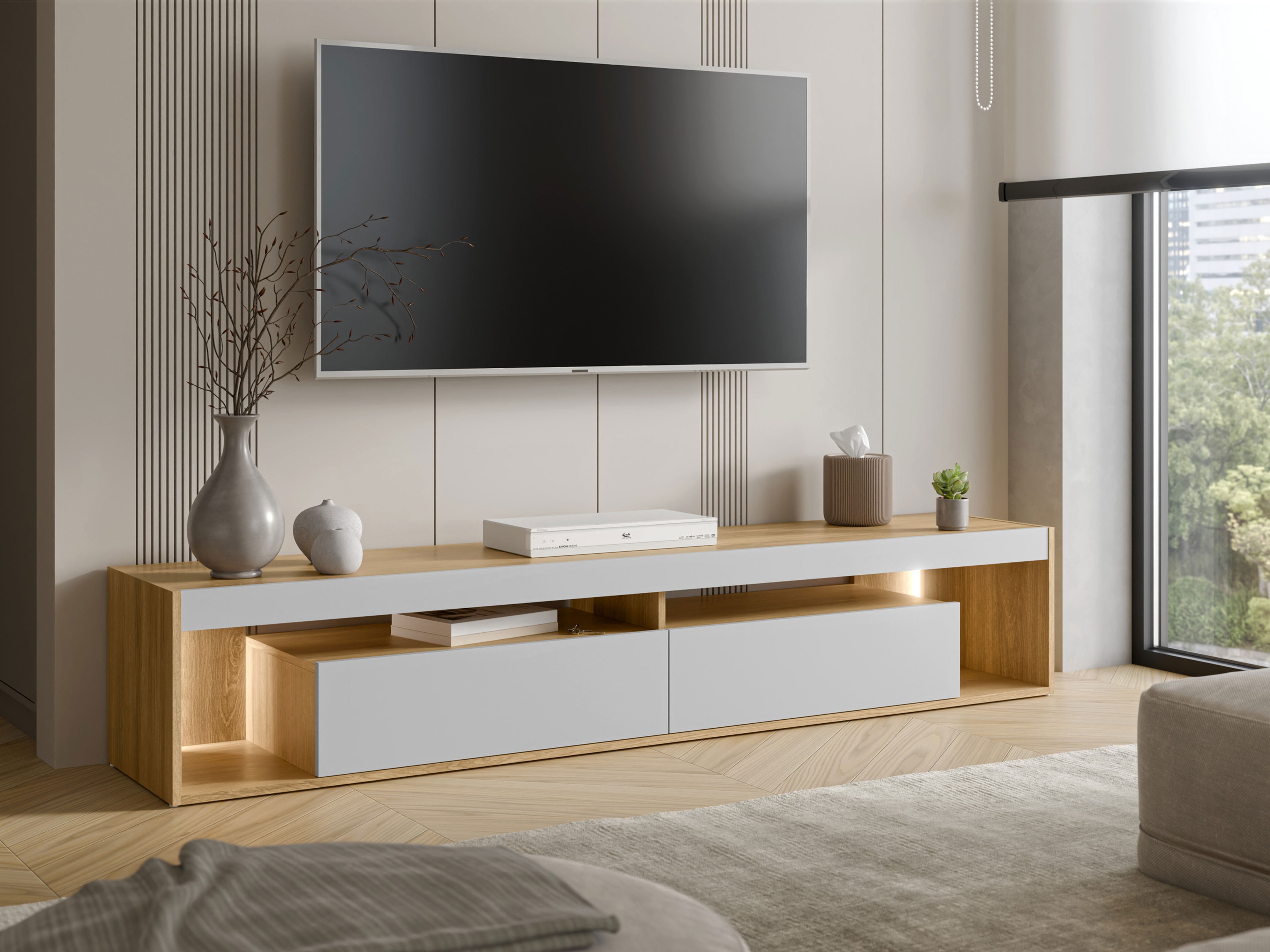 Mobile porta TV Tenfioa 107 (Senza)