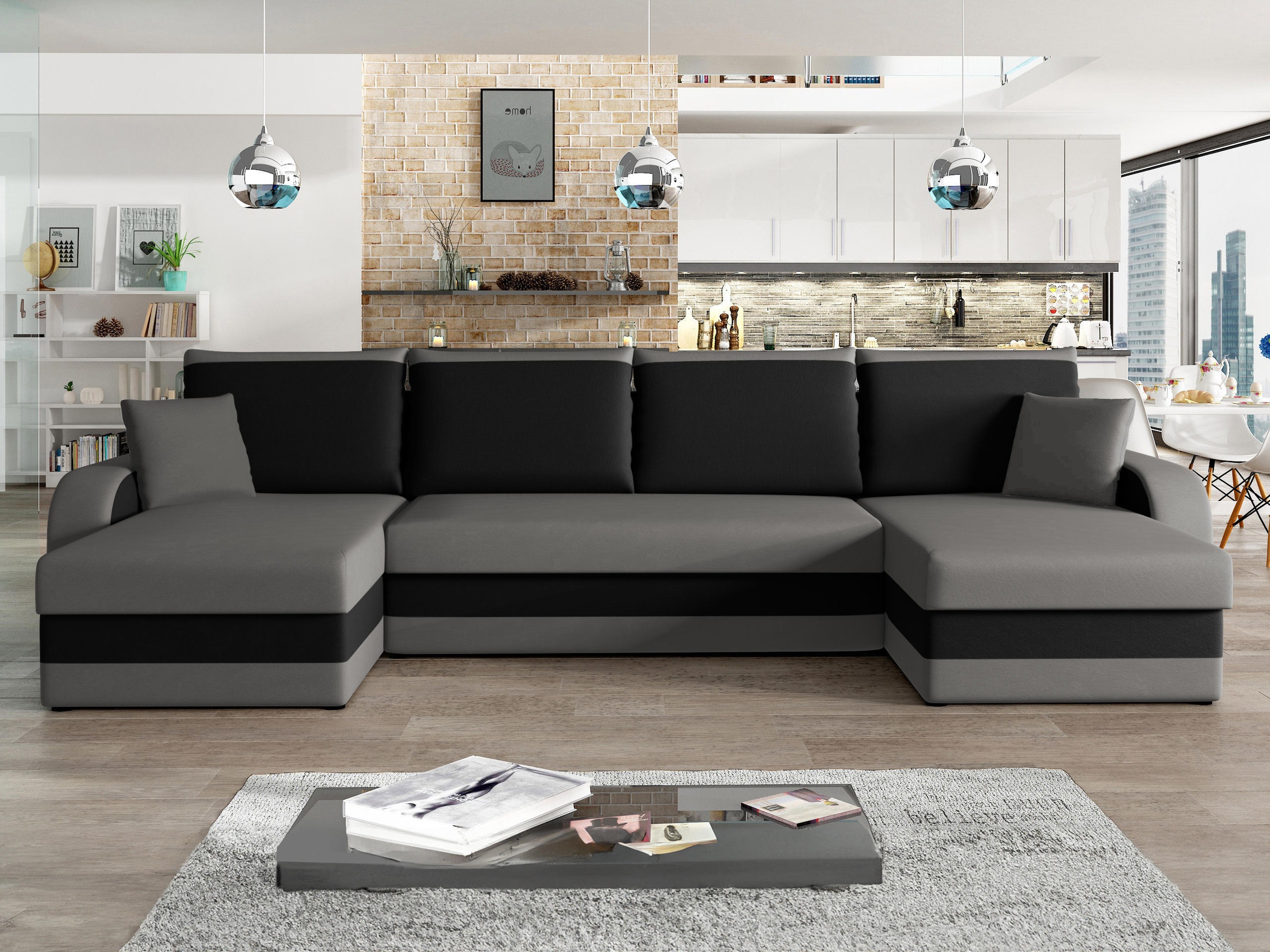 Divano angolare Comfivo Melissa IV (Alova 36 + Alova 04)