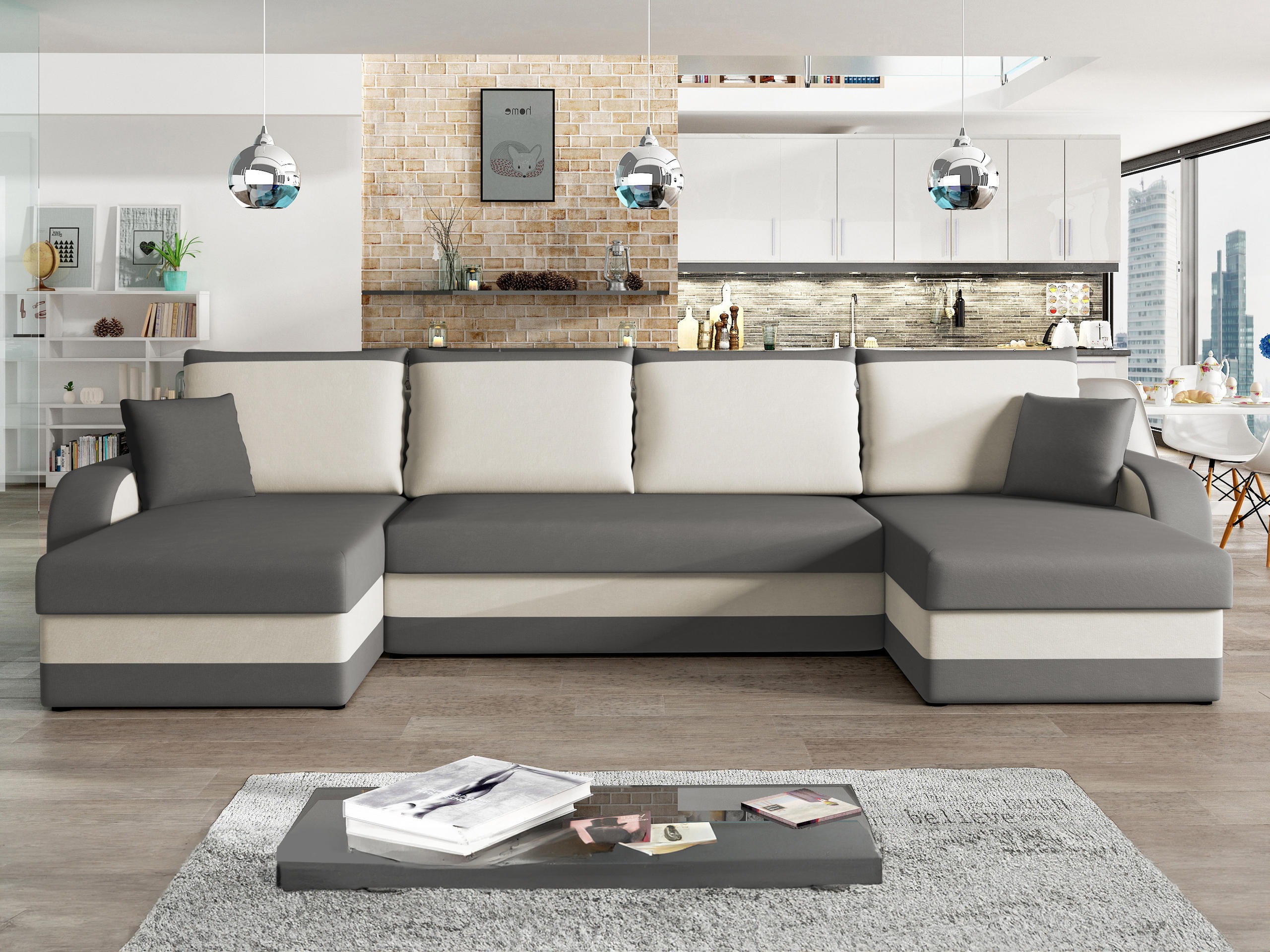 Divano angolare Comfivo Melissa IV (Alova 36 + Alova 71)