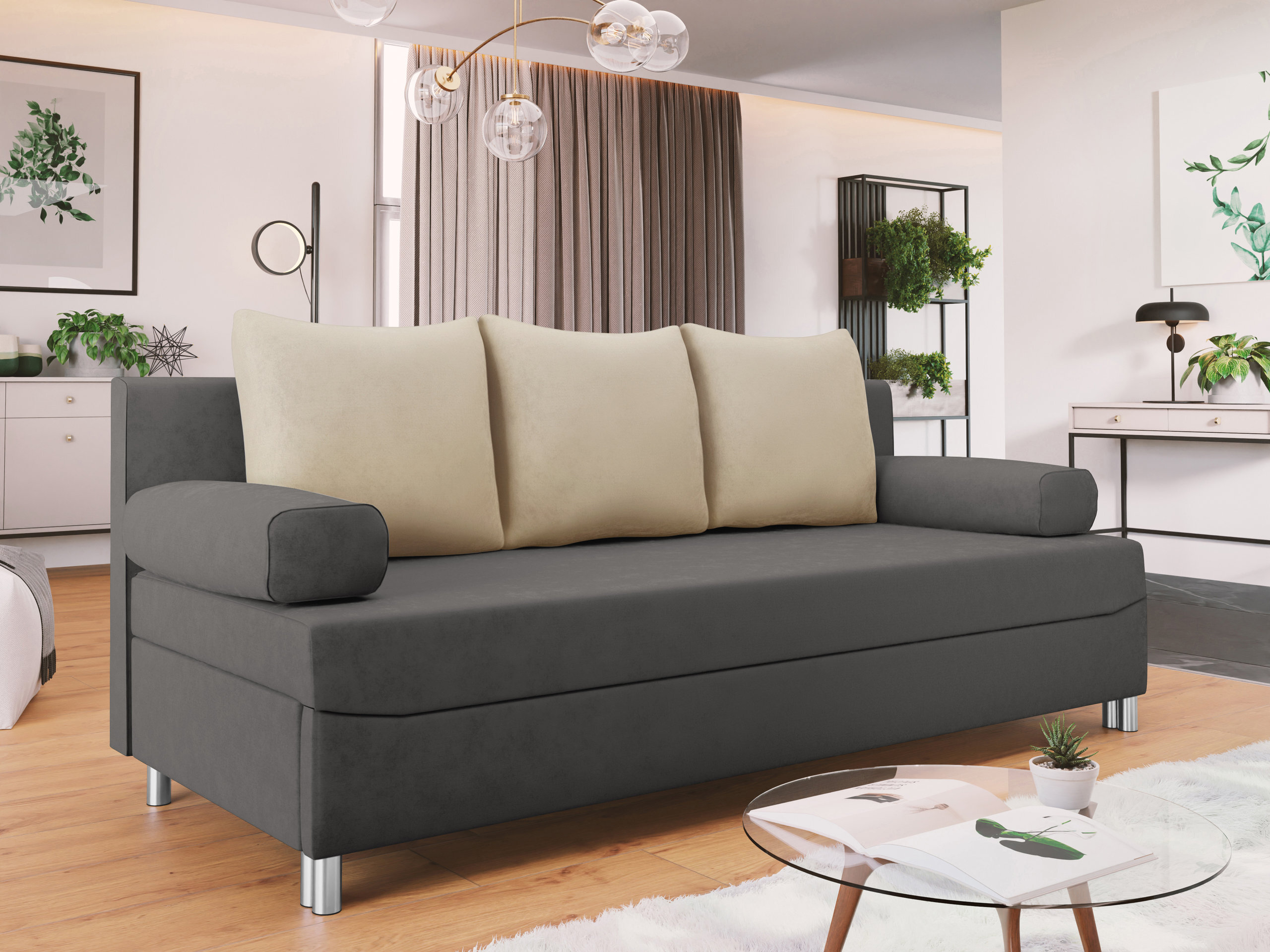 Divano letto Comfivo Artes (Alova 36 + Alova 07)
