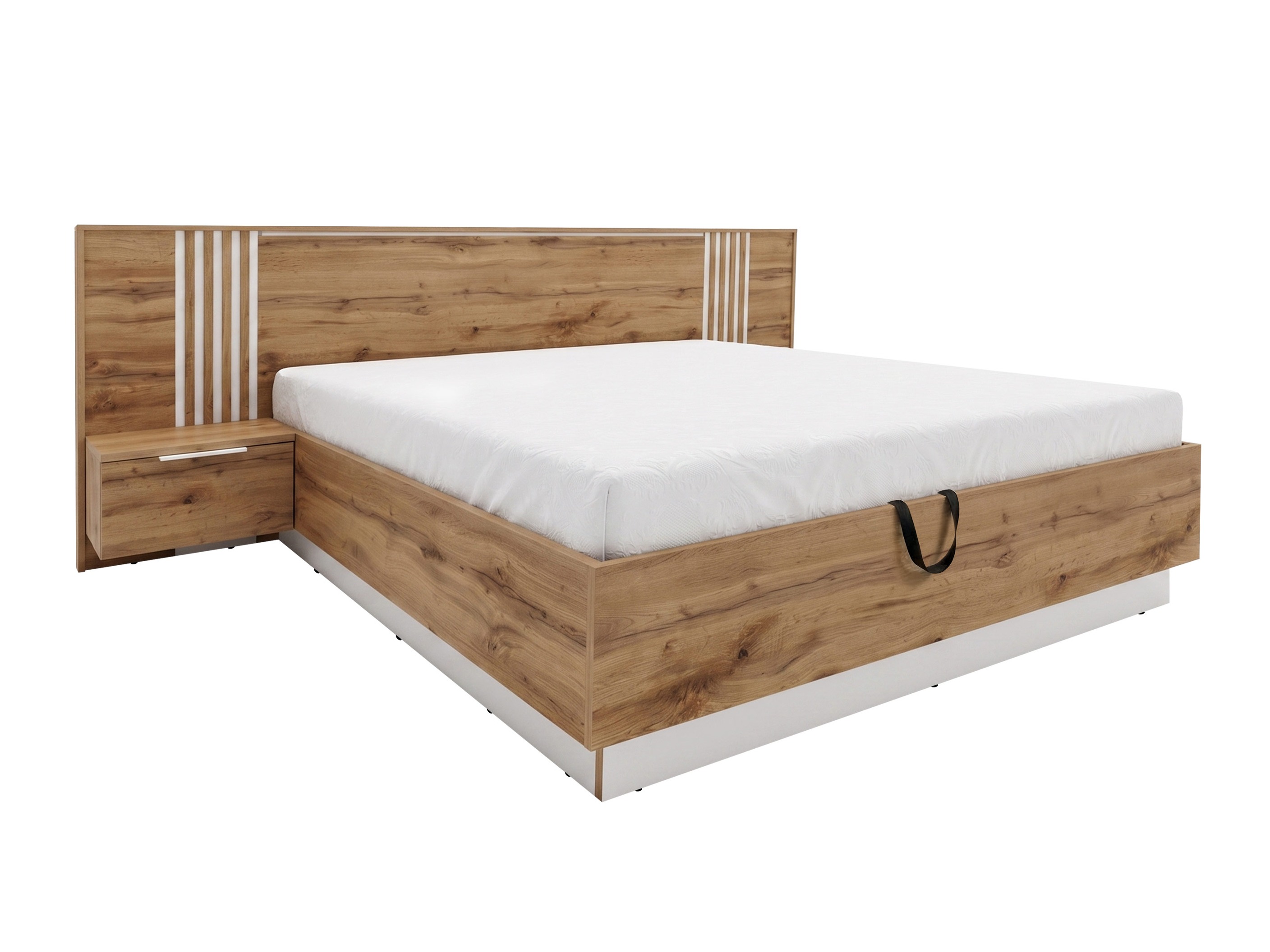 Letto Collis (Quercia di Wotan + Bianco)