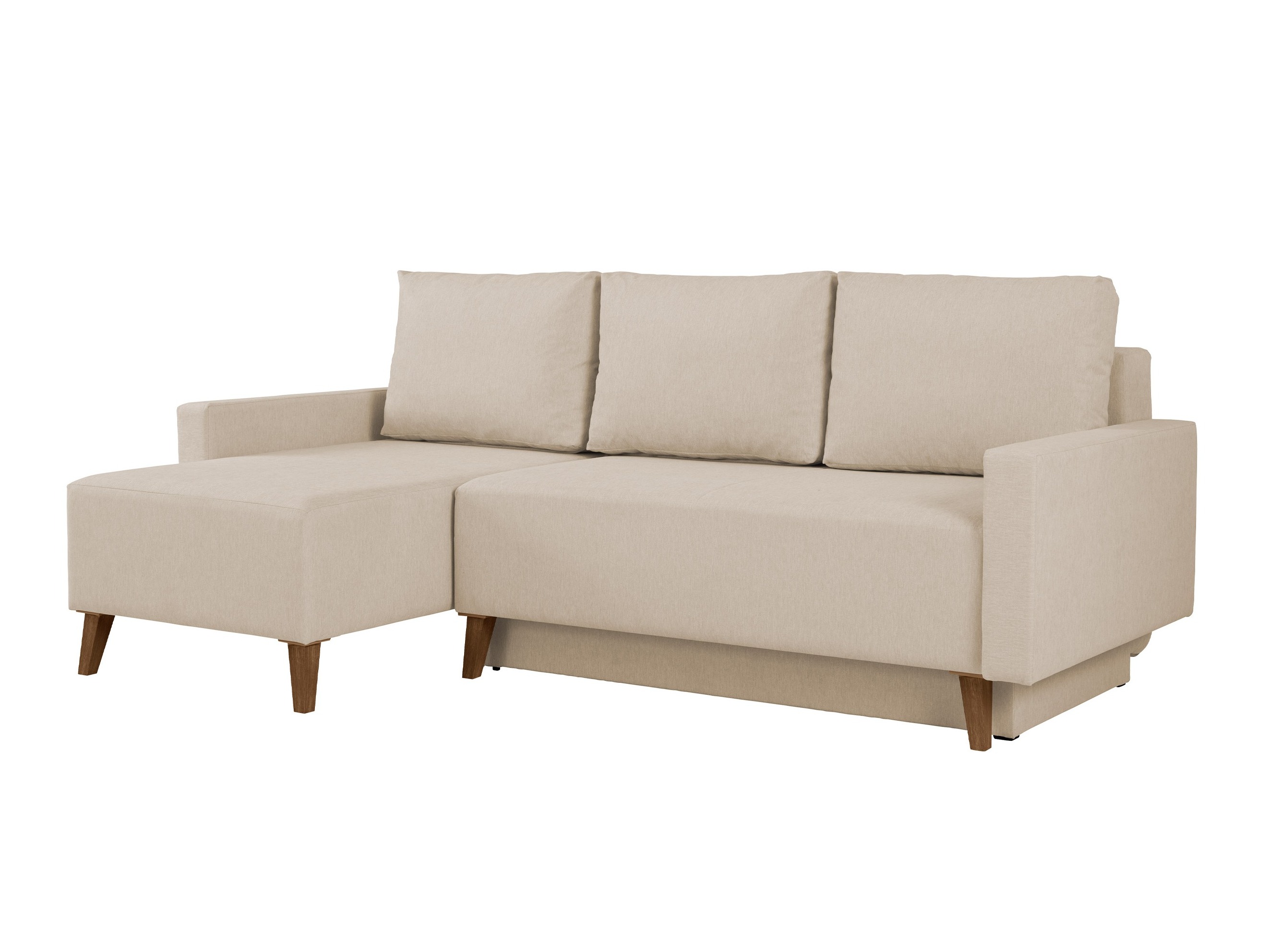 Divano angolare Delbene 130 (Verita 03 + Rovere scuro sanremo)