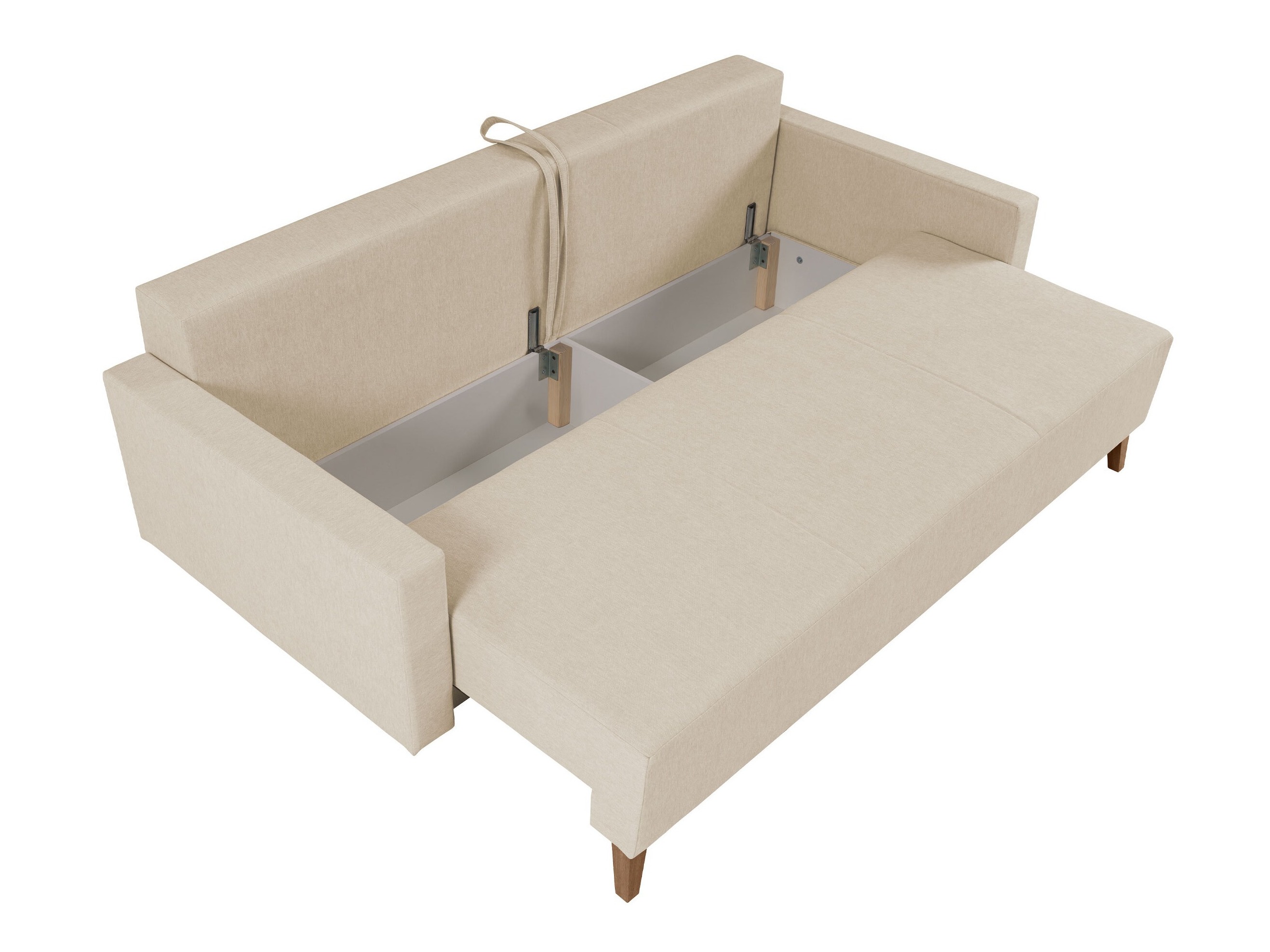 Divano letto Delbene 129 (Verita 53 + Rovere scuro sanremo)