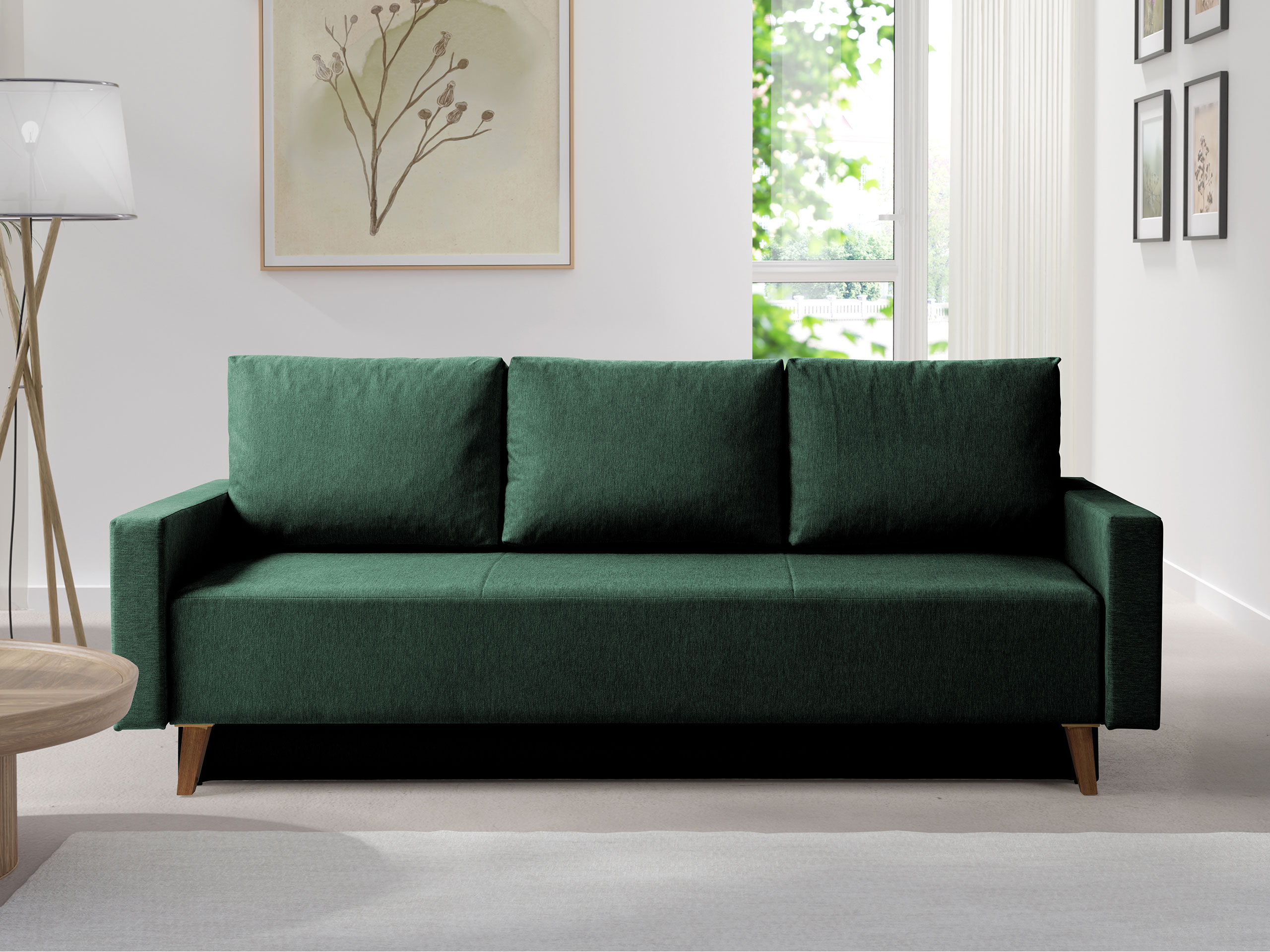 Divano letto Delbene 129 (Verita 75 + Rovere scuro sanremo)