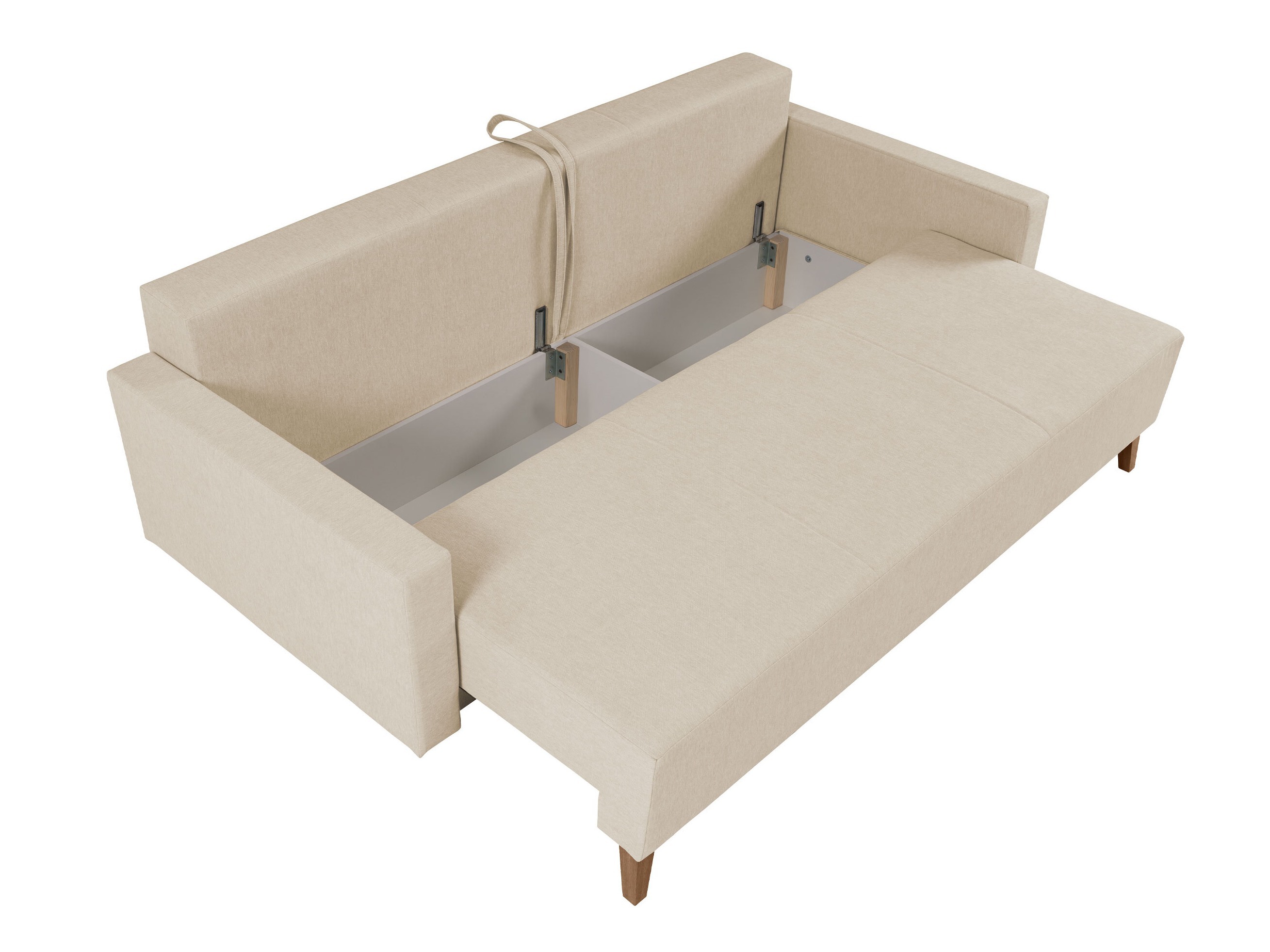 Divano letto Delbene 129 (Verita 75 + Rovere scuro sanremo)