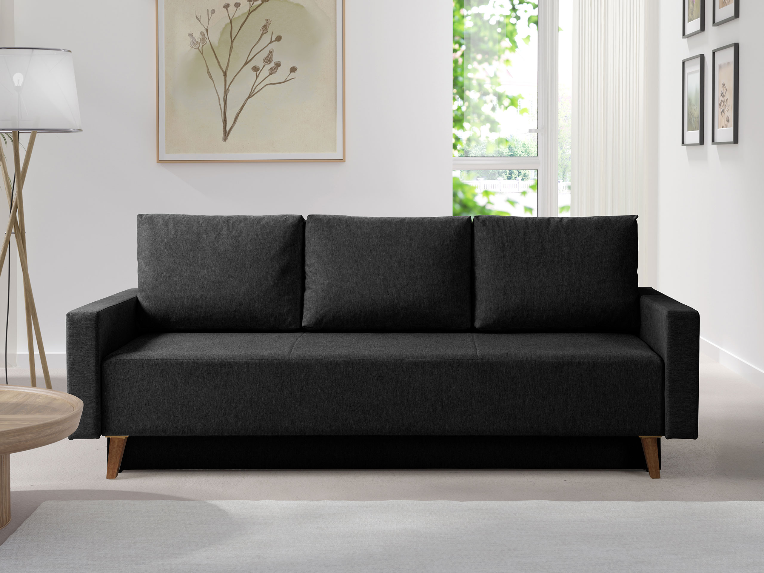 Divano letto Delbene 129 (Verita 98 + Rovere scuro sanremo)