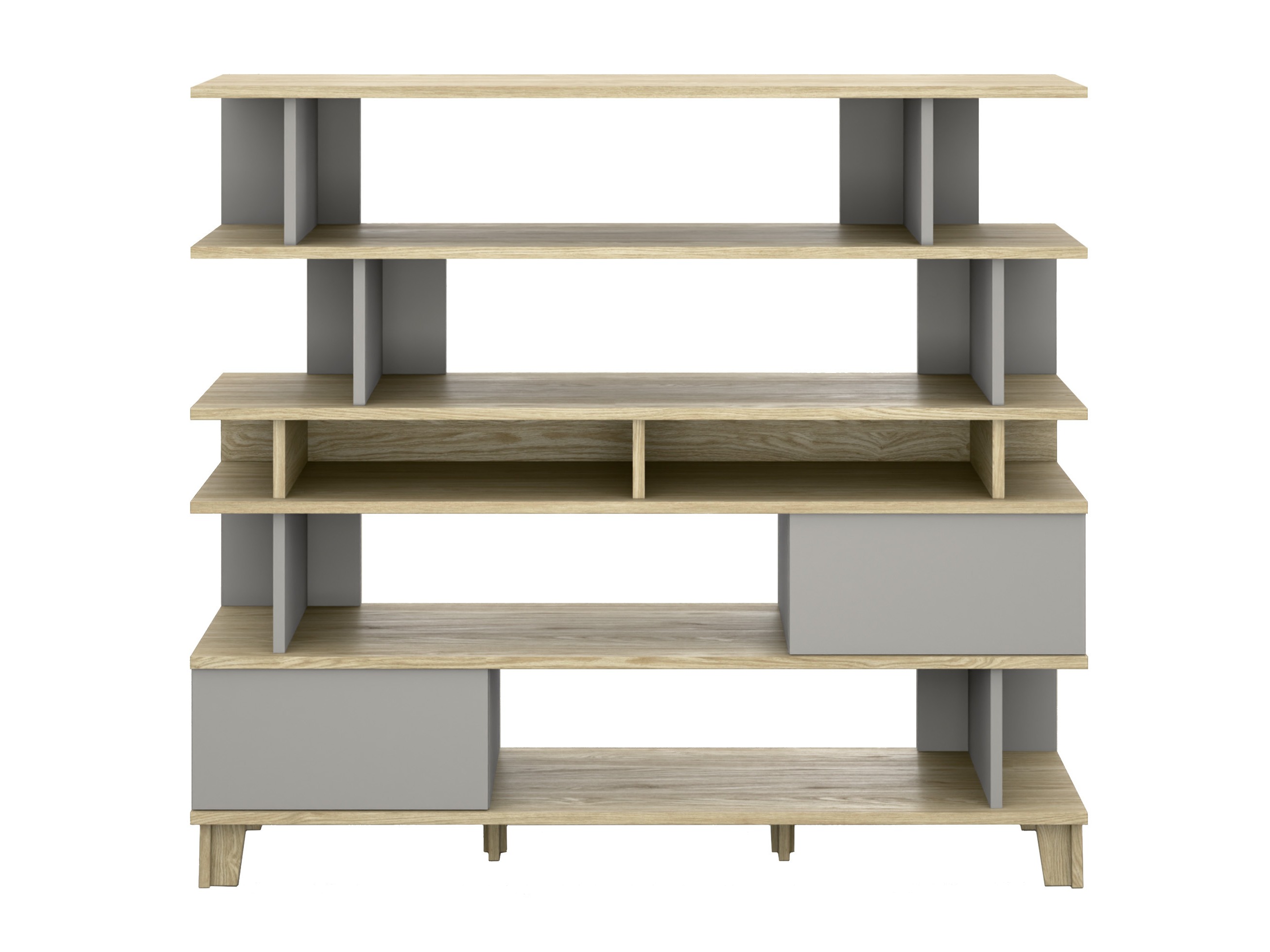 Scaffale Evarveru 104 (Grigio)