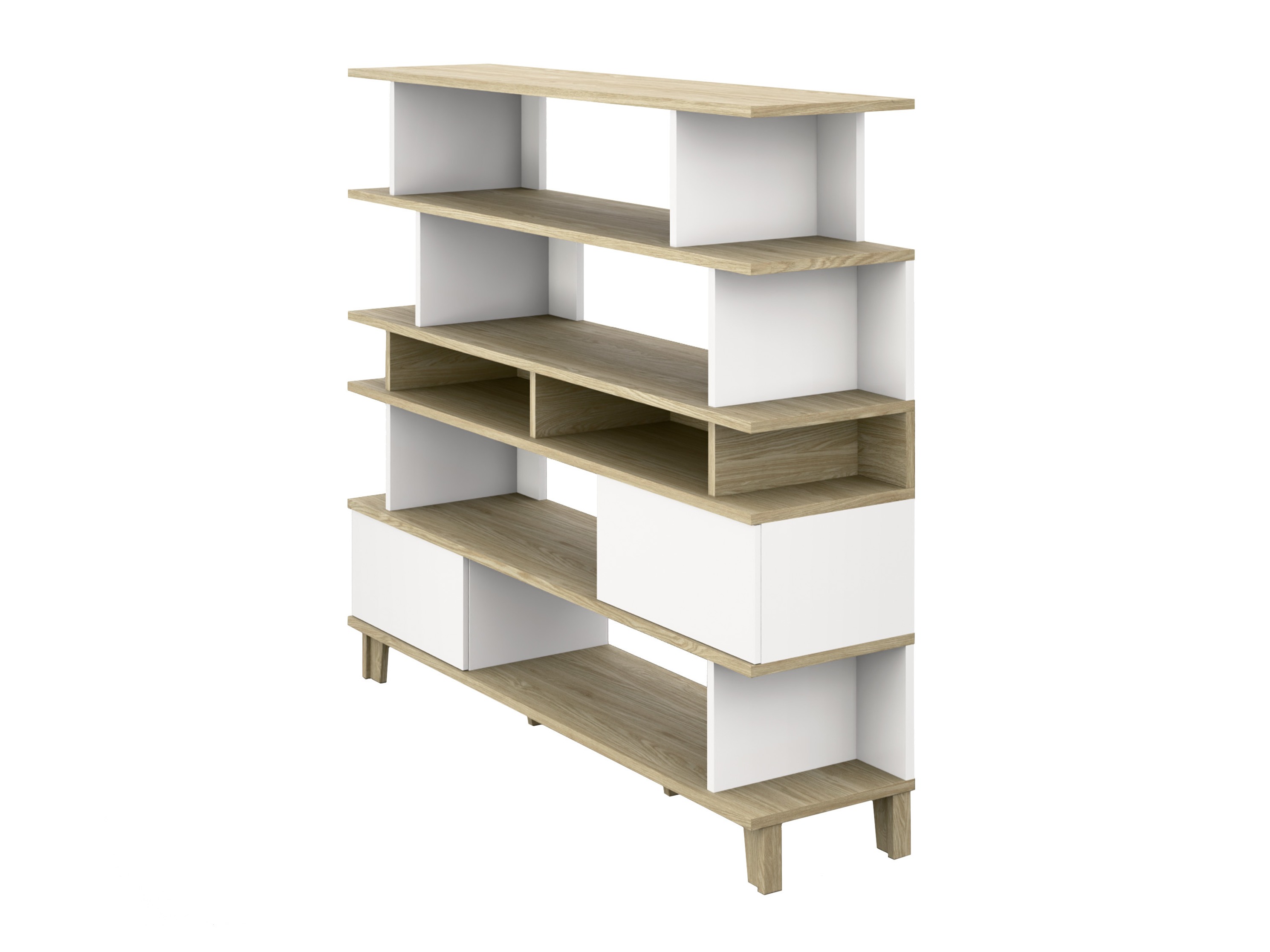Scaffale Evarveru 104 (Opaca bianco)