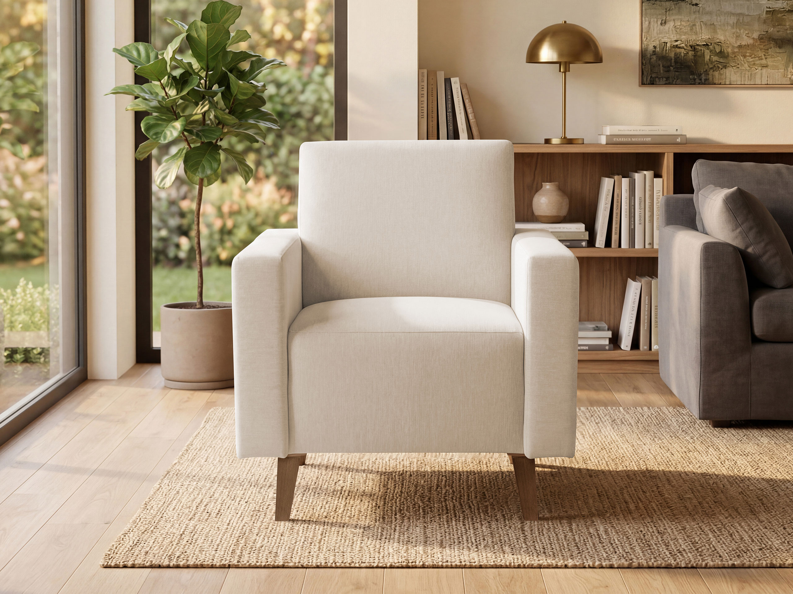 Poltrona Delbene 131 (Verita 03 + Rovere scuro sanremo)
