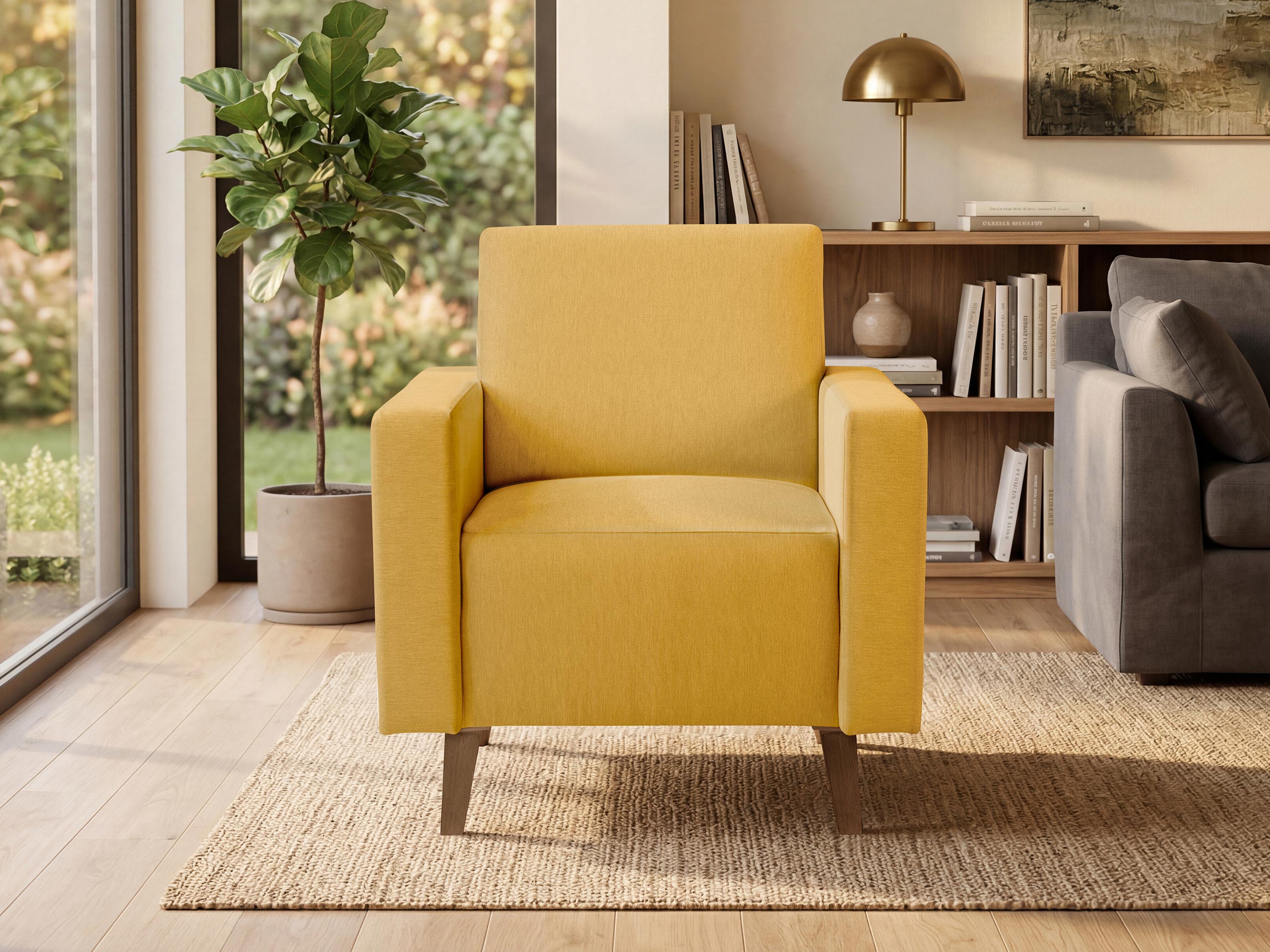 Poltrona Delbene 131 (Verita 53 + Rovere scuro sanremo)