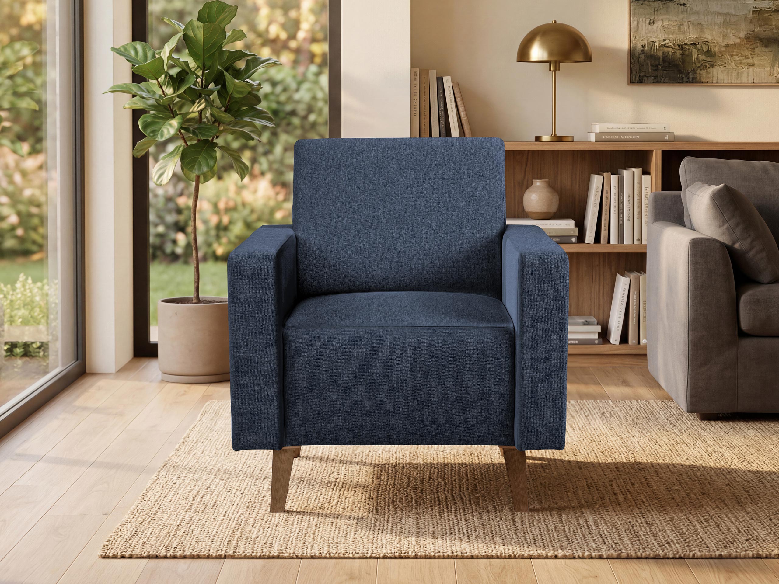Poltrona Delbene 131 (Verita 76 + Rovere scuro sanremo)