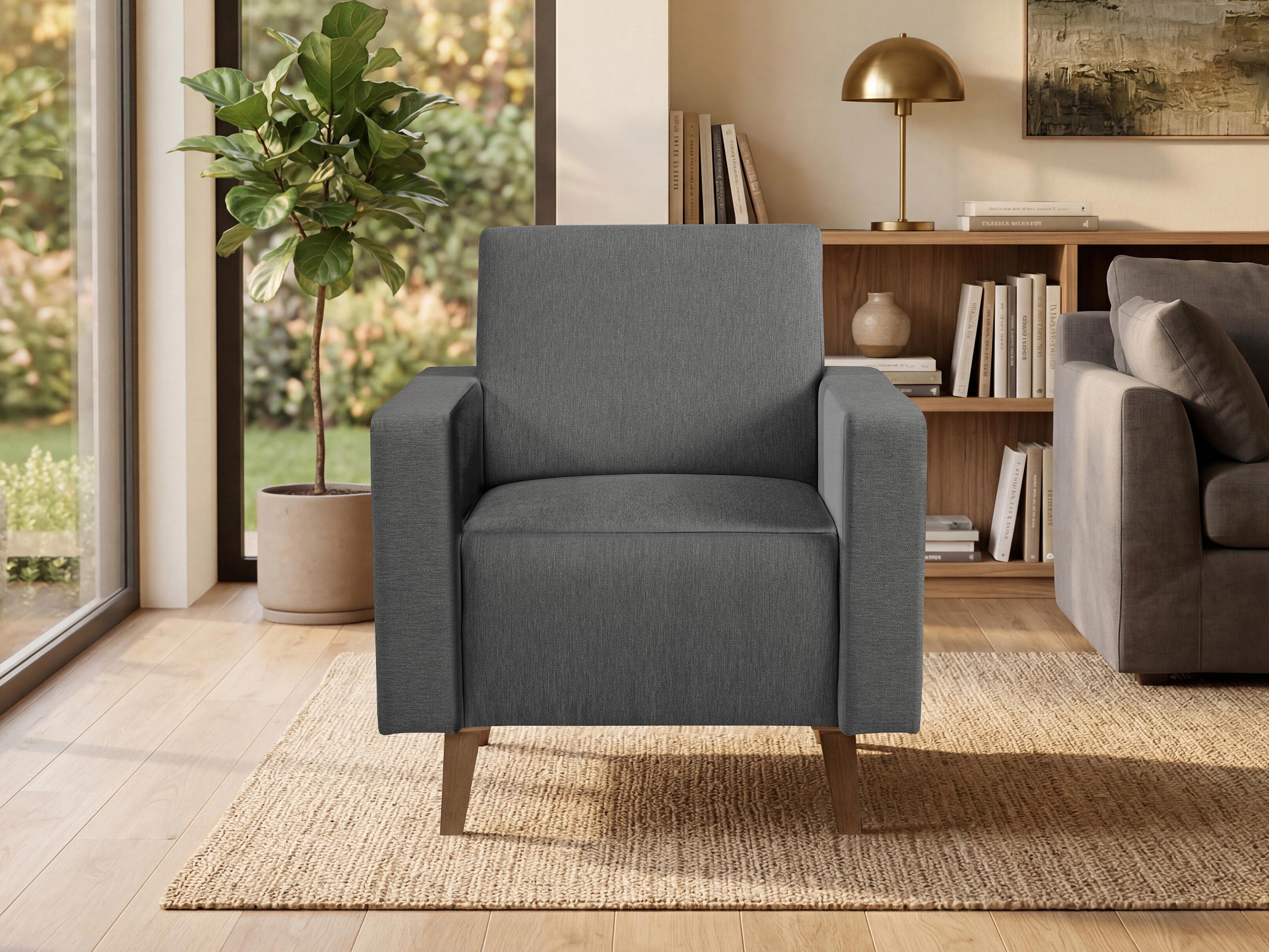 Poltrona Delbene 131 (Verita 88 + Rovere scuro sanremo)