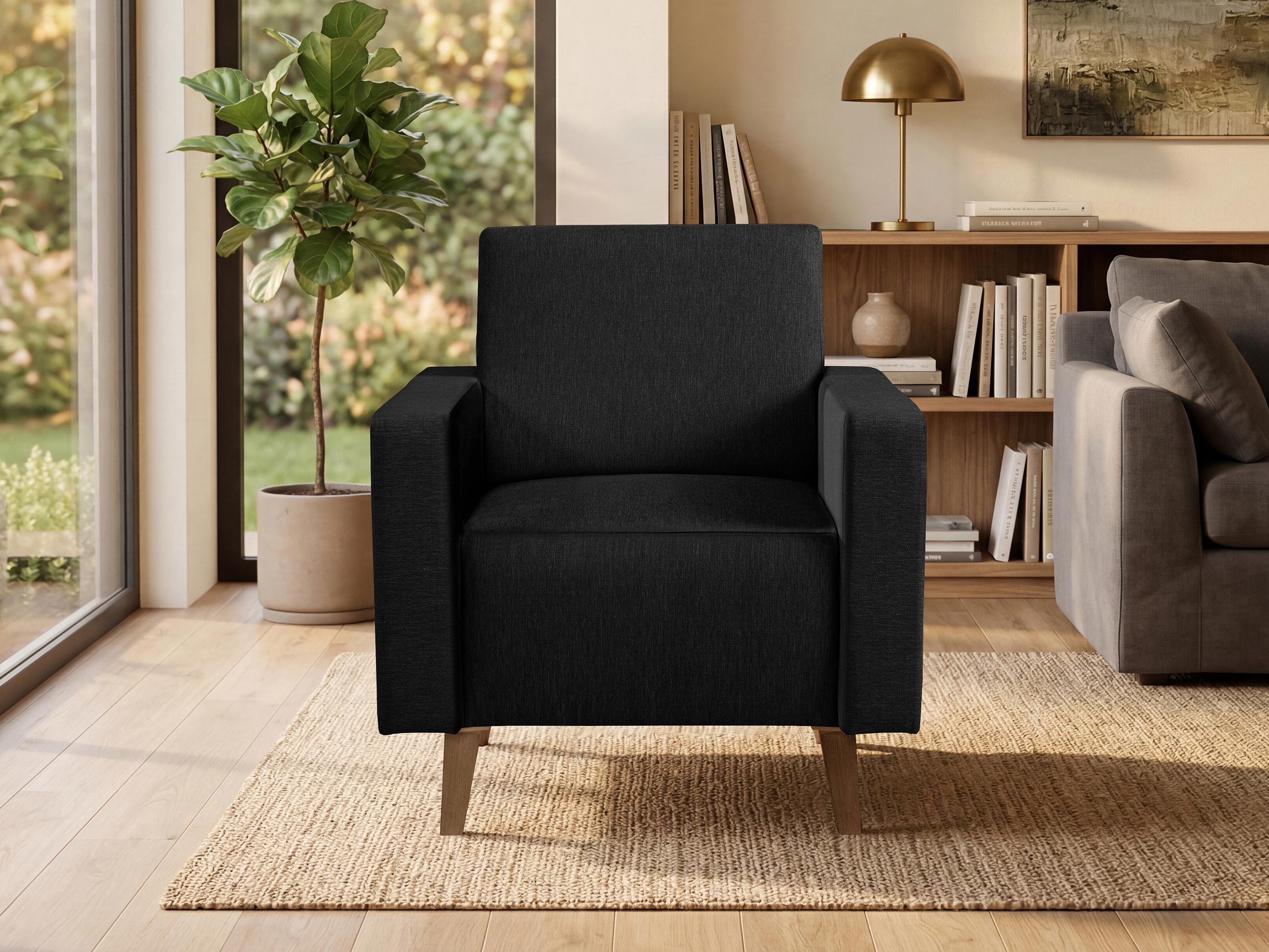 Poltrona Delbene 131 (Verita 98 + Rovere scuro sanremo)