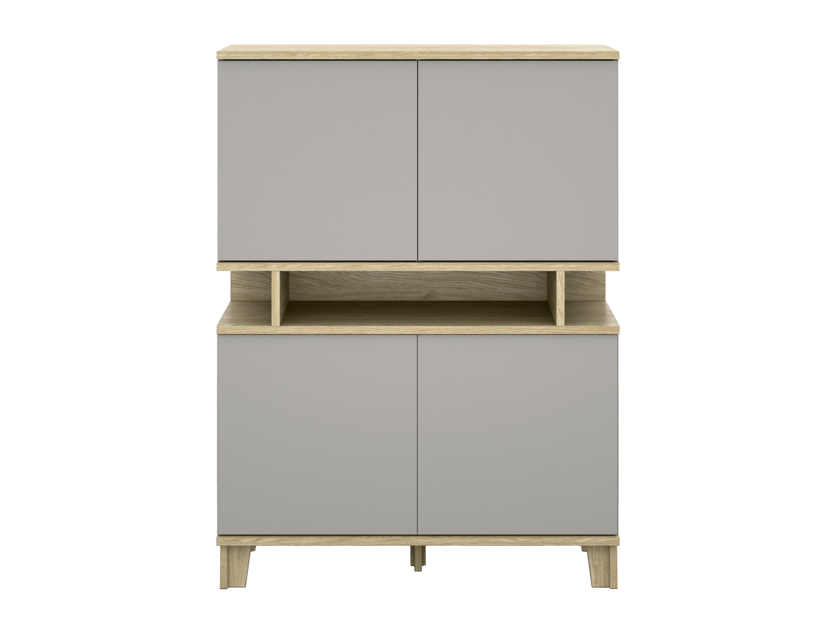 Scaffale Evarveru 106 (Grigio)