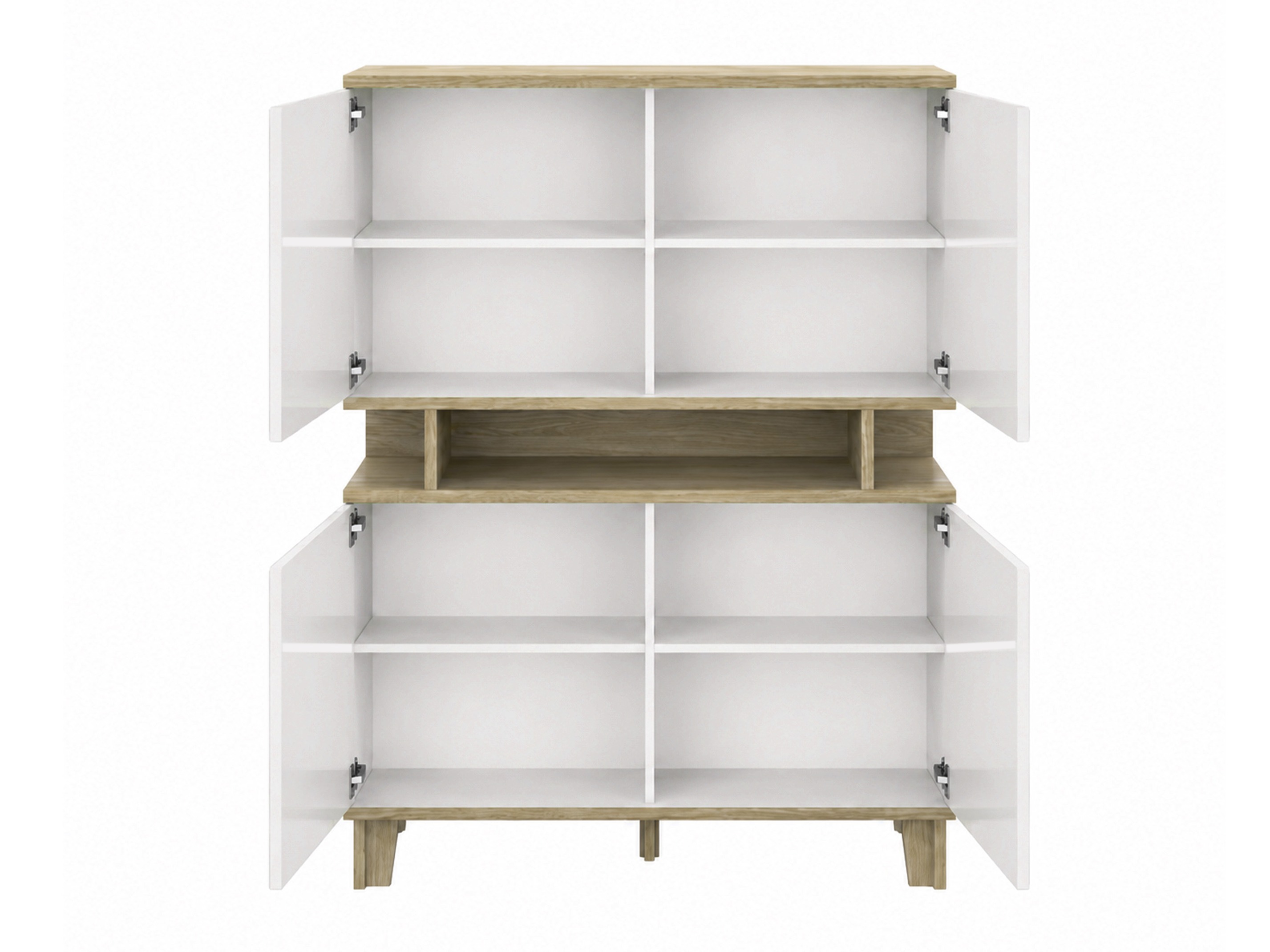 Scaffale Evarveru 106 (Opaca bianco)