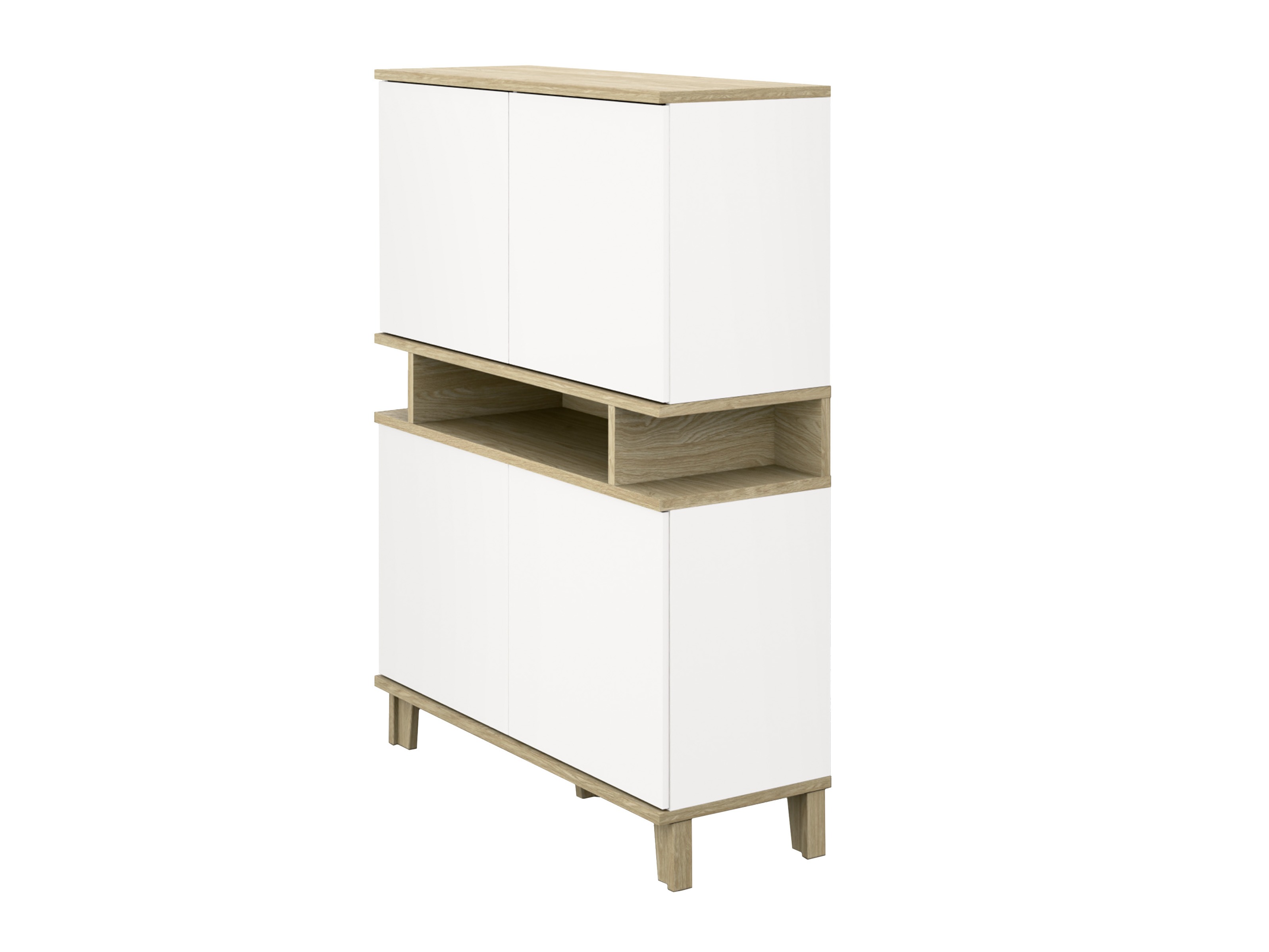 Scaffale Evarveru 106 (Opaca bianco)