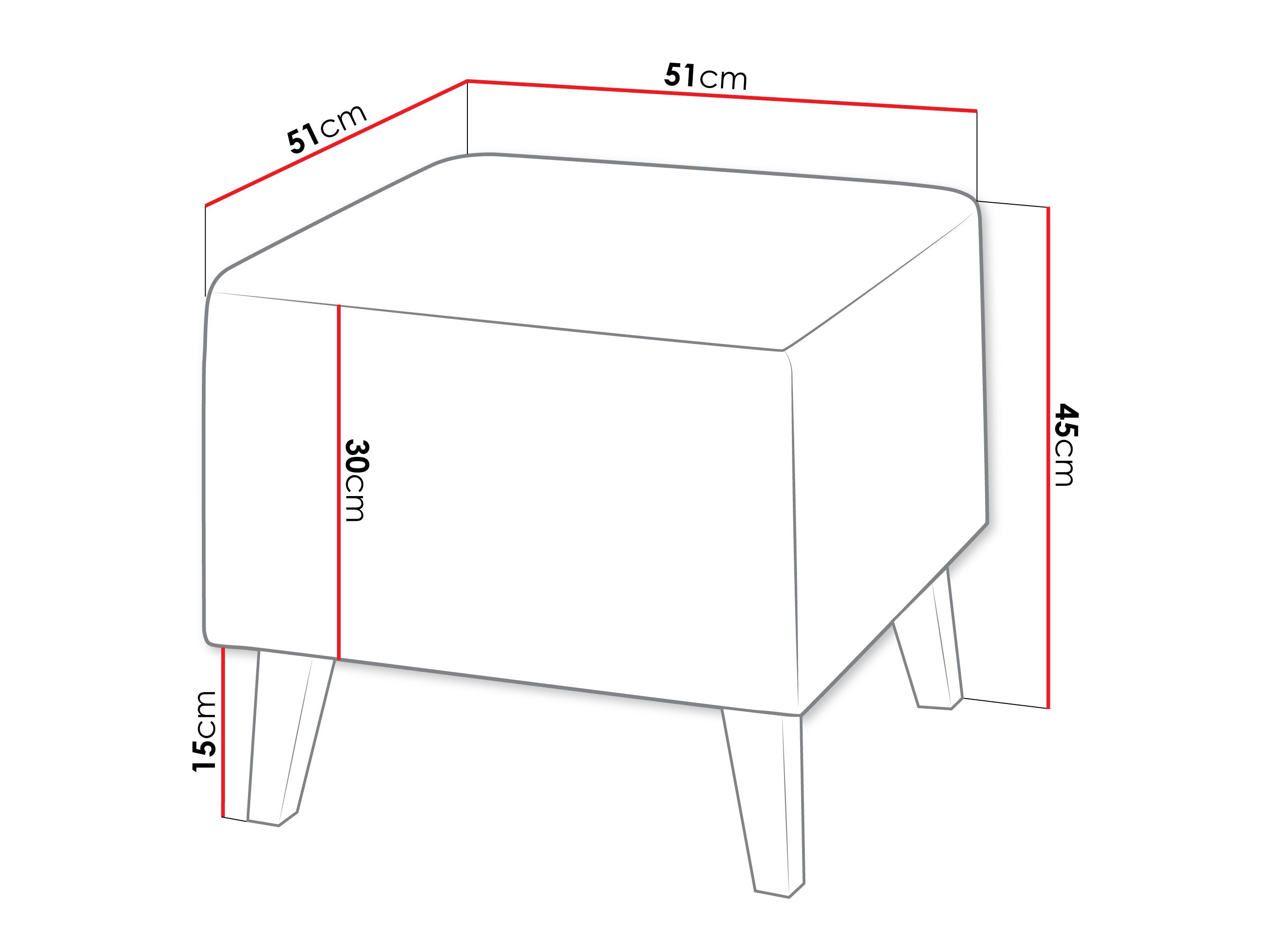 Pouf Delbene 132 (Verita 98 + Rovere scuro sanremo)