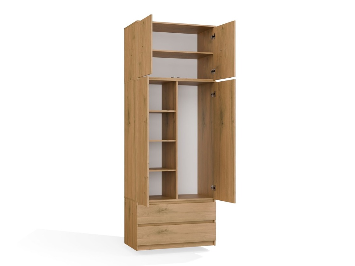 Armadio Elbvelu 135 (Rovere Artisan)