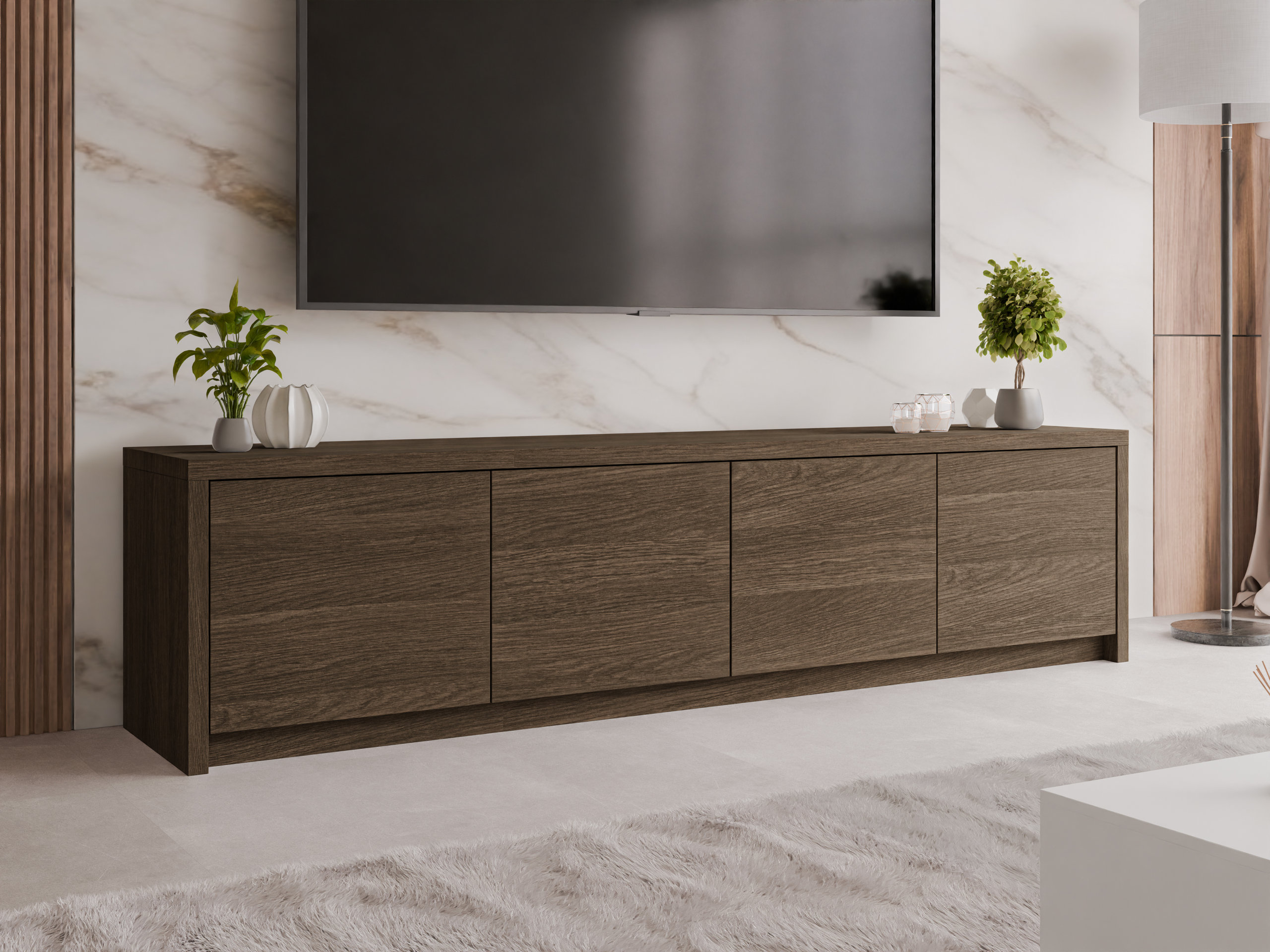Mobile porta TV Lectio (Rovere moro)