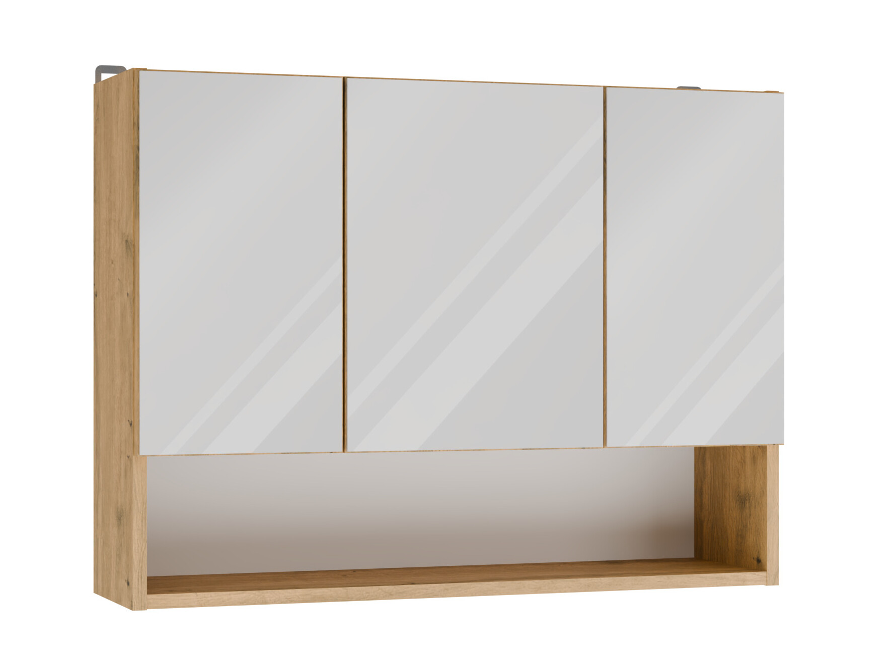 Armadietto a specchio da bagno Balelbo 113 (Rovere Artisan)